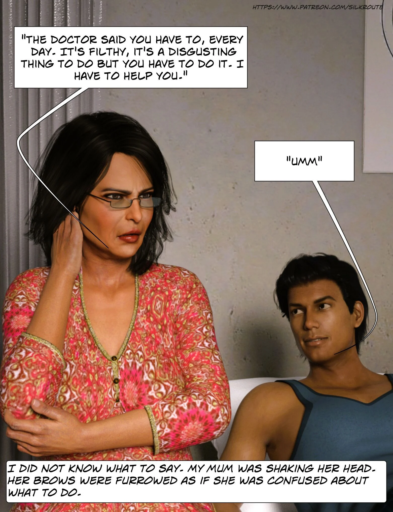 Please Relieve Me [Silk Route | Ira Raman] 1 . Please Relieve Me - Chapter 1 [Silk Route] – page 34