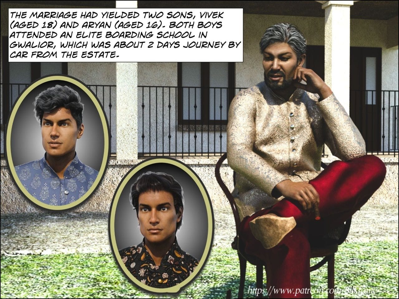 The Zamindar [Silk Route | Ira Raman] 1 . The Zamindar - Chapter 1 [Silk Route] – page 4