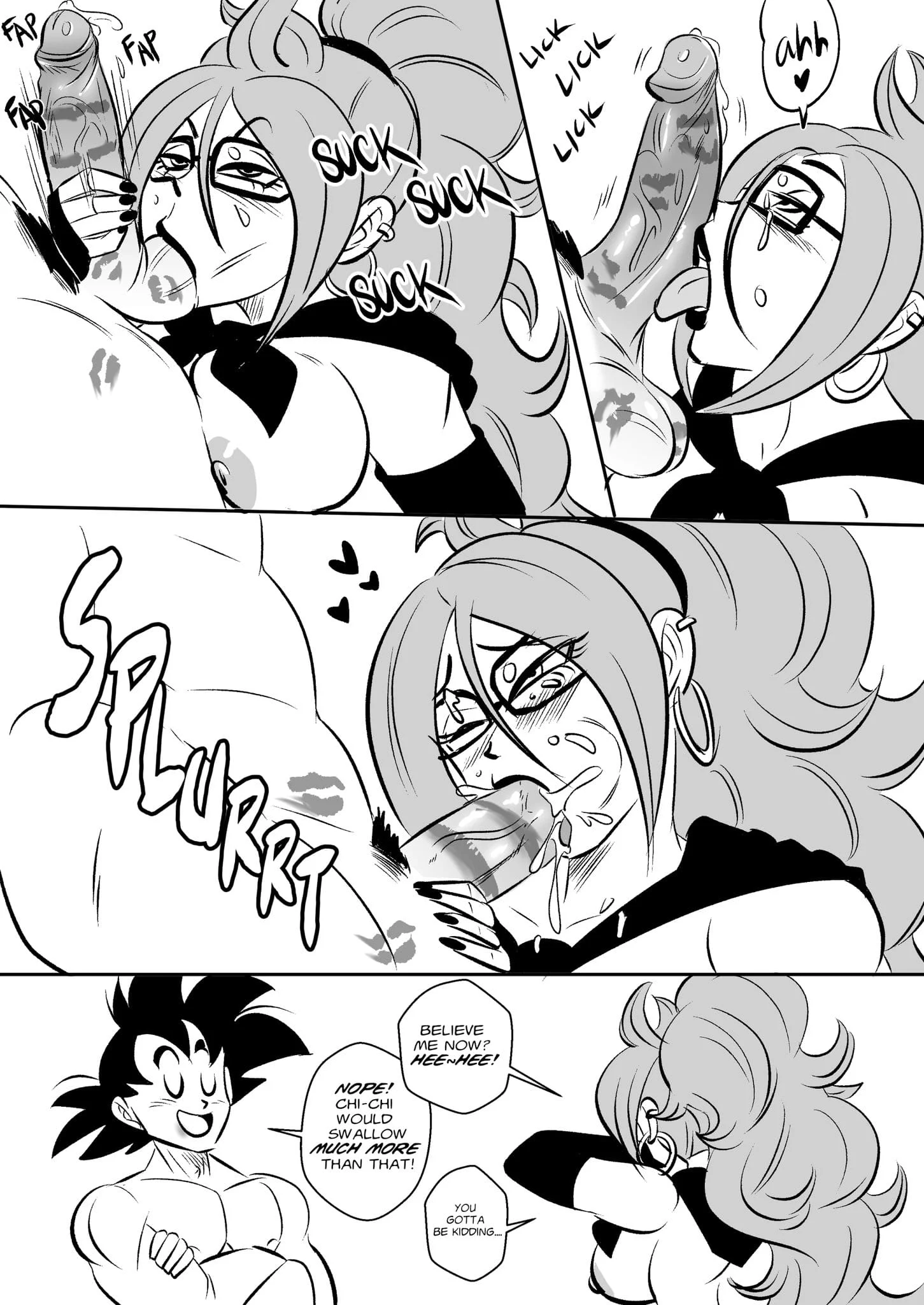 Fake Chichi (Dragon Ball Z) [FunsexyDB] 1 . Fake Chichi - Chapter 1 (Dragon Ball Z) [FunsexyDB] – page 10