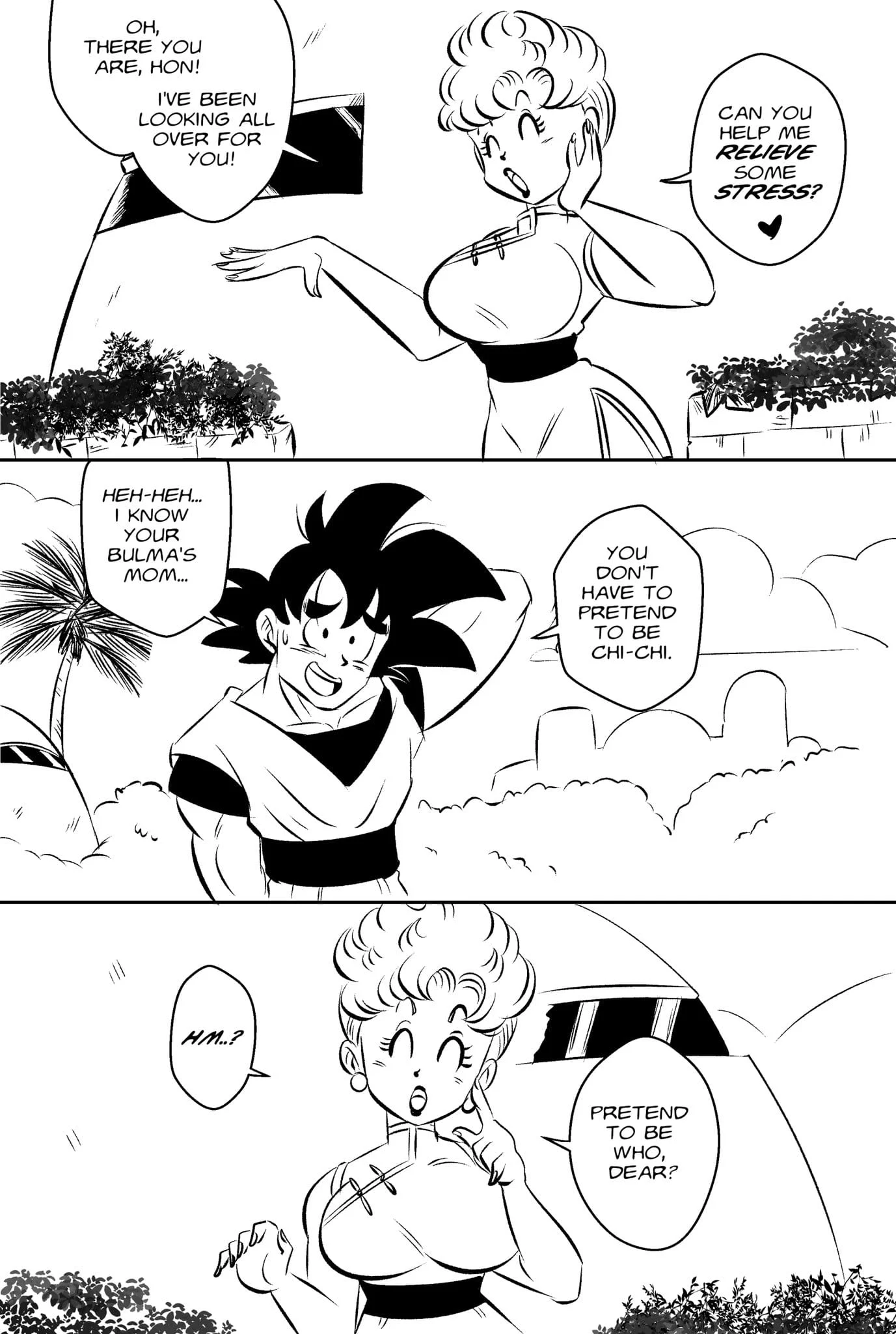 Fake Chichi (Dragon Ball Z) [FunsexyDB] 1 . Fake Chichi - Chapter 1 (Dragon Ball Z) [FunsexyDB] – page 13
