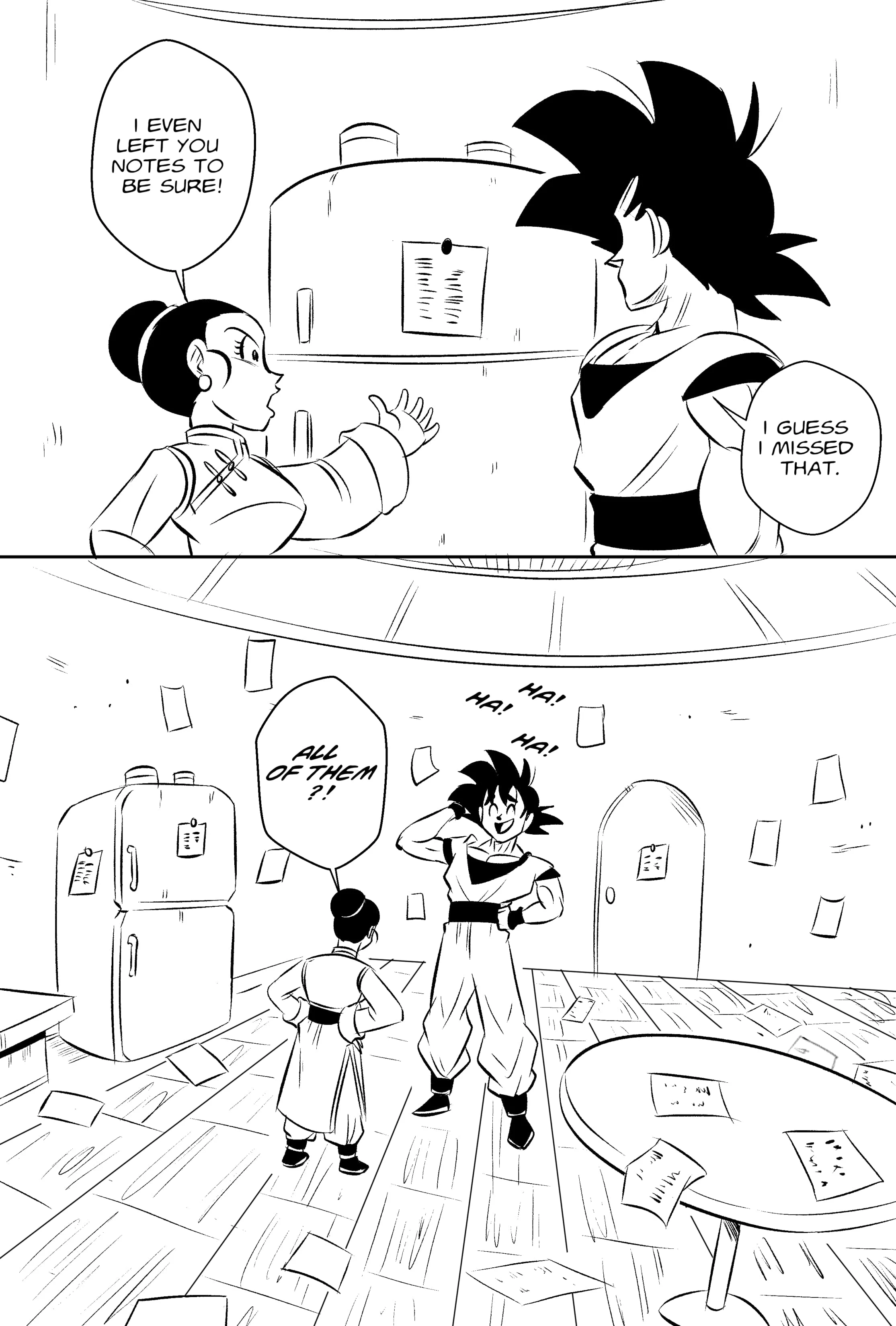 Fake Chichi (Dragon Ball Z) [FunsexyDB] 1 . Fake Chichi - Chapter 1 (Dragon Ball Z) [FunsexyDB] – page 19