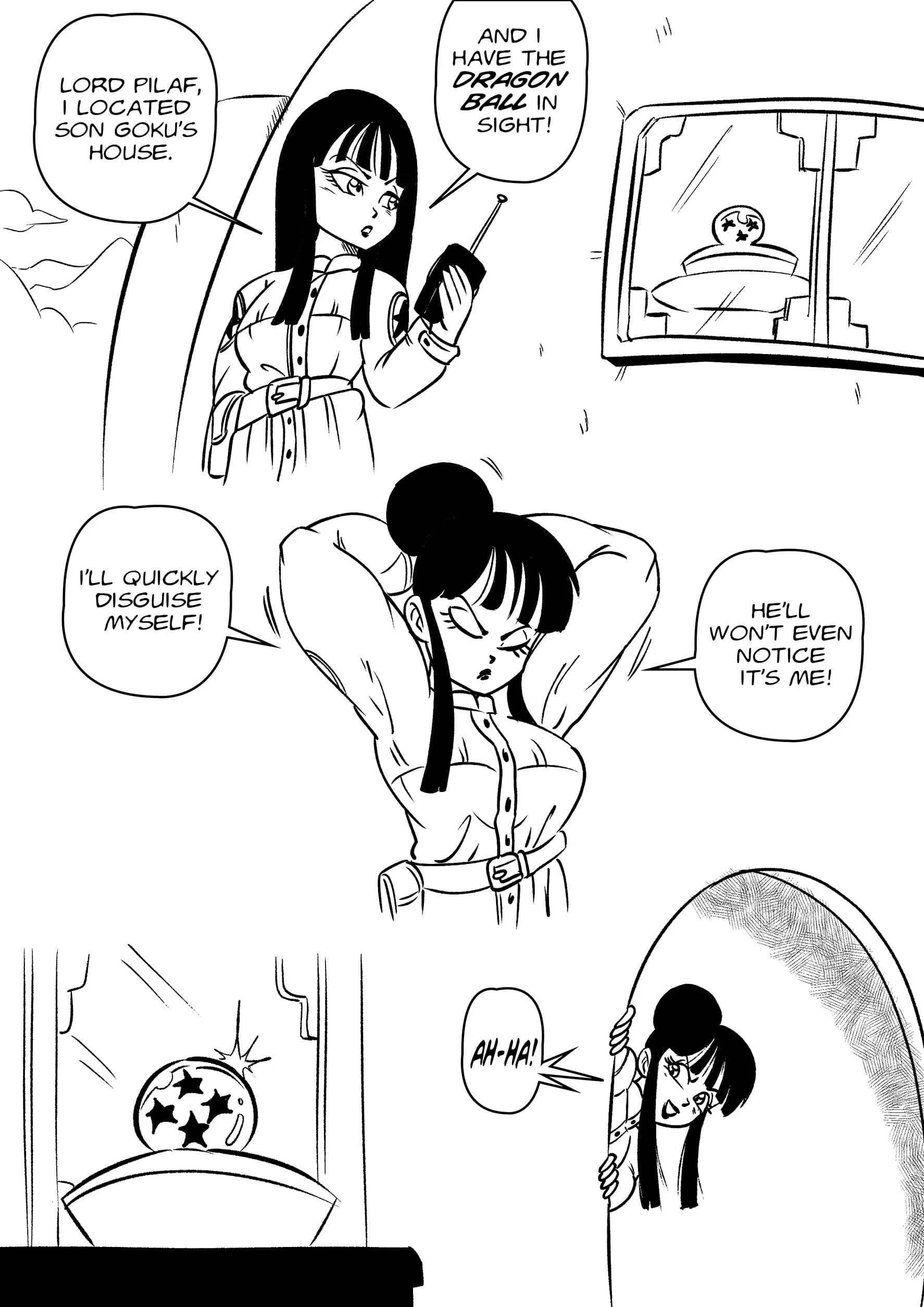 Fake Chichi (Dragon Ball Z) [FunsexyDB] 1 . Fake Chichi - Chapter 1 (Dragon Ball Z) [FunsexyDB] – page 2