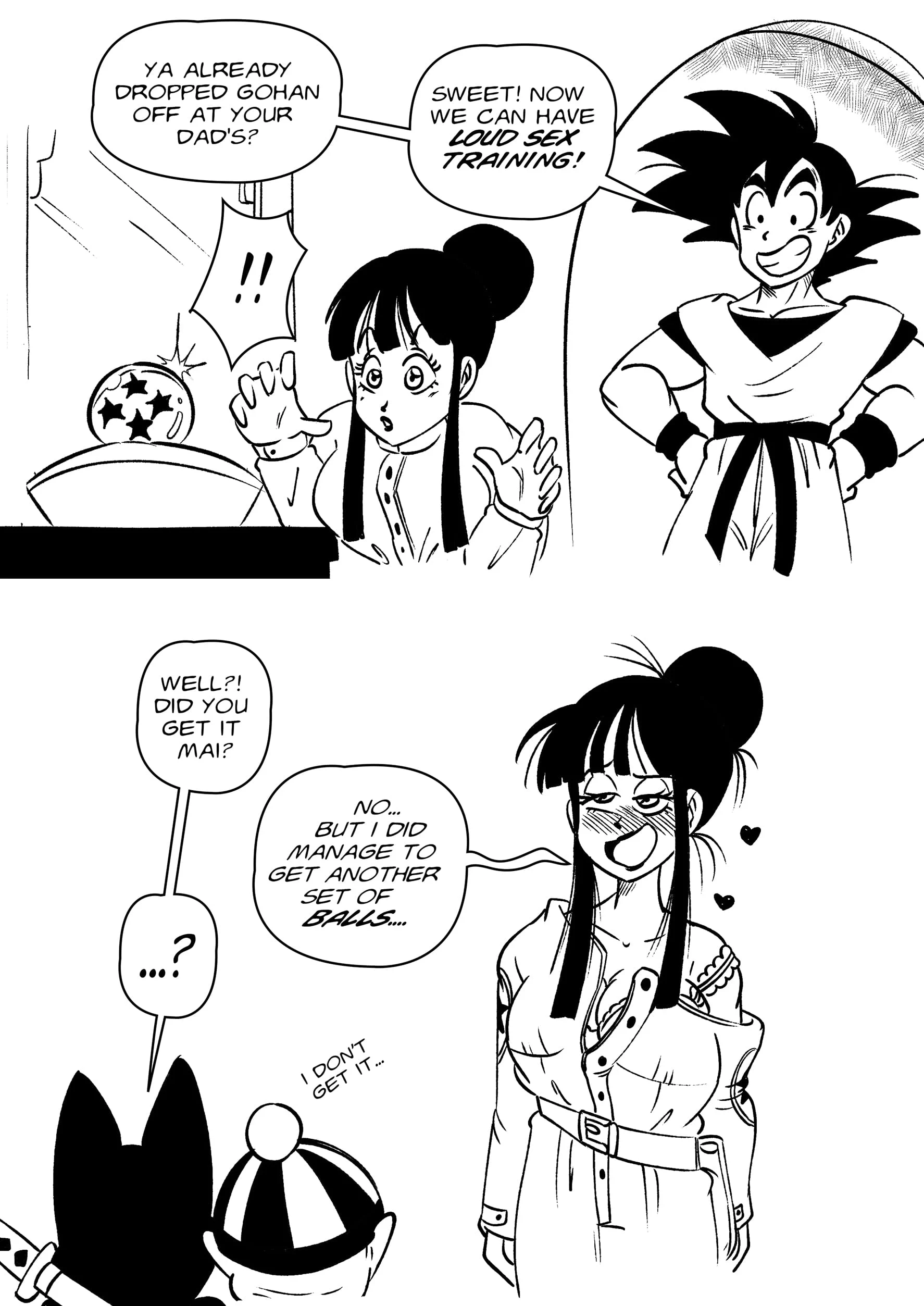 Fake Chichi (Dragon Ball Z) [FunsexyDB] 1 . Fake Chichi - Chapter 1 (Dragon Ball Z) [FunsexyDB] – page 3