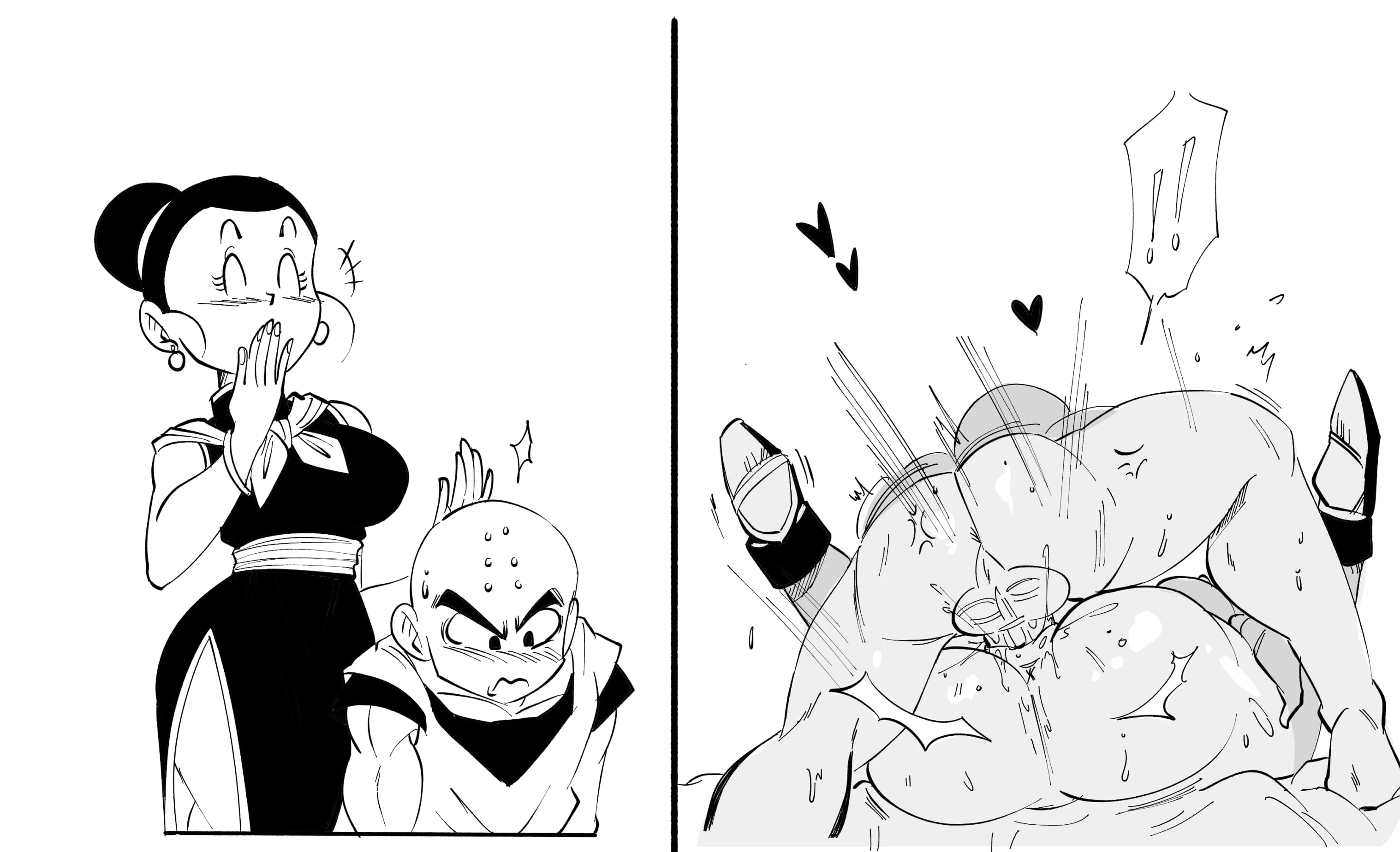 Fake Chichi (Dragon Ball Z) [FunsexyDB] 1 . Fake Chichi - Chapter 1 (Dragon Ball Z) [FunsexyDB] – page 8