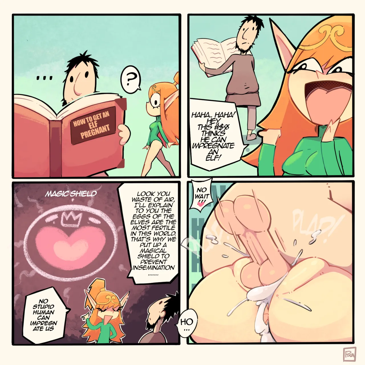 Elf Merrivius Comic [Pixzapix] Chapter 1 – page 5