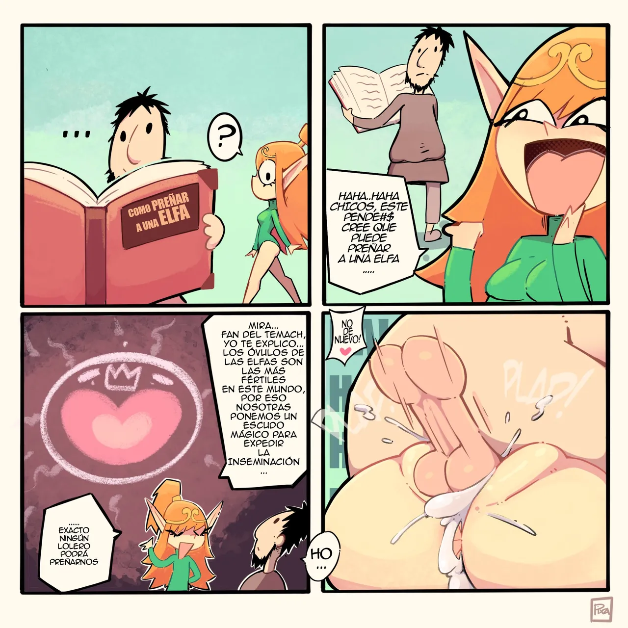 Elf Merrivius Comic [Pixzapix] Chapter 1 – page 6