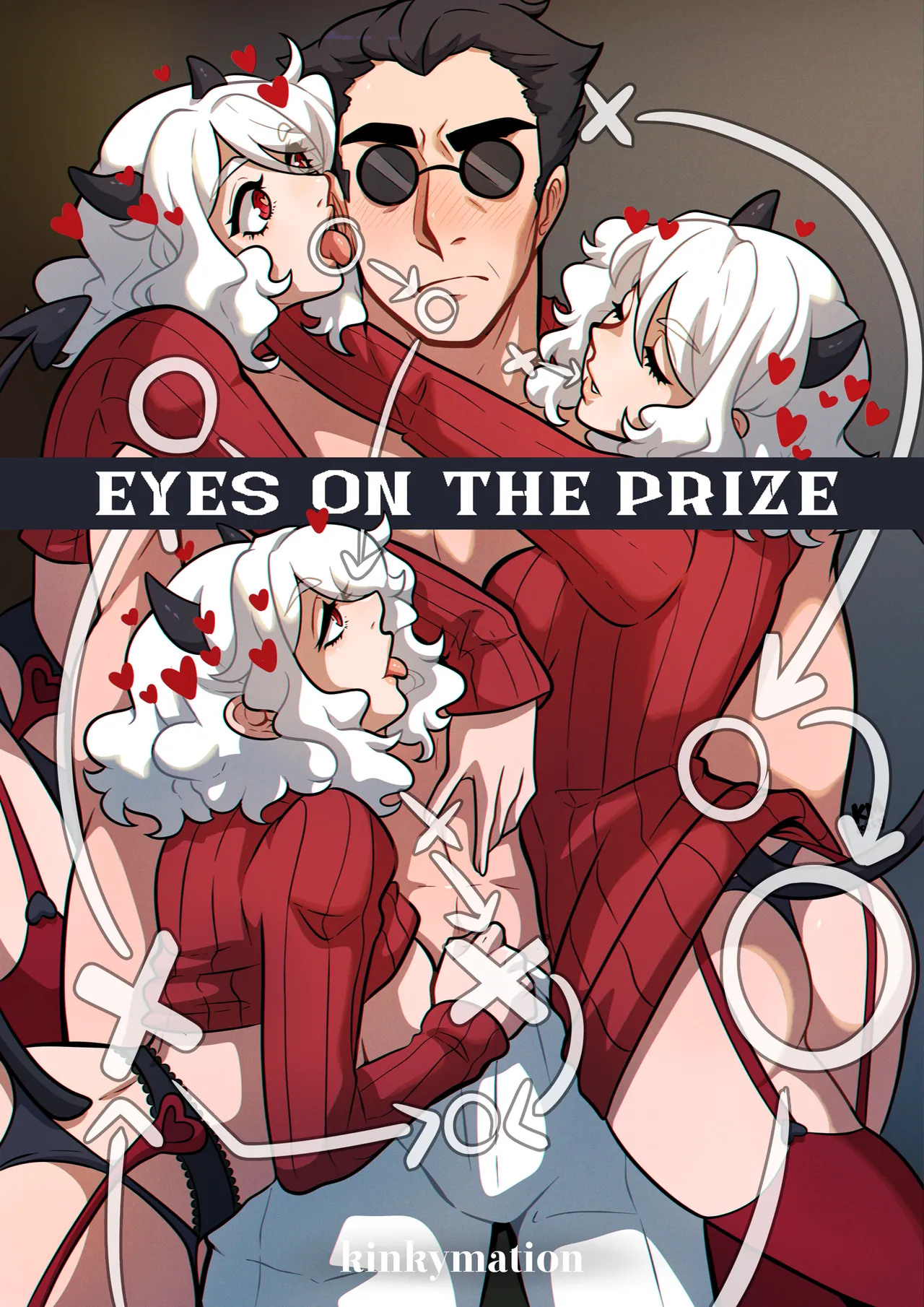 Eyes on the Prize (Helltaker) [Kinkymation] Chapter 1 – page 1