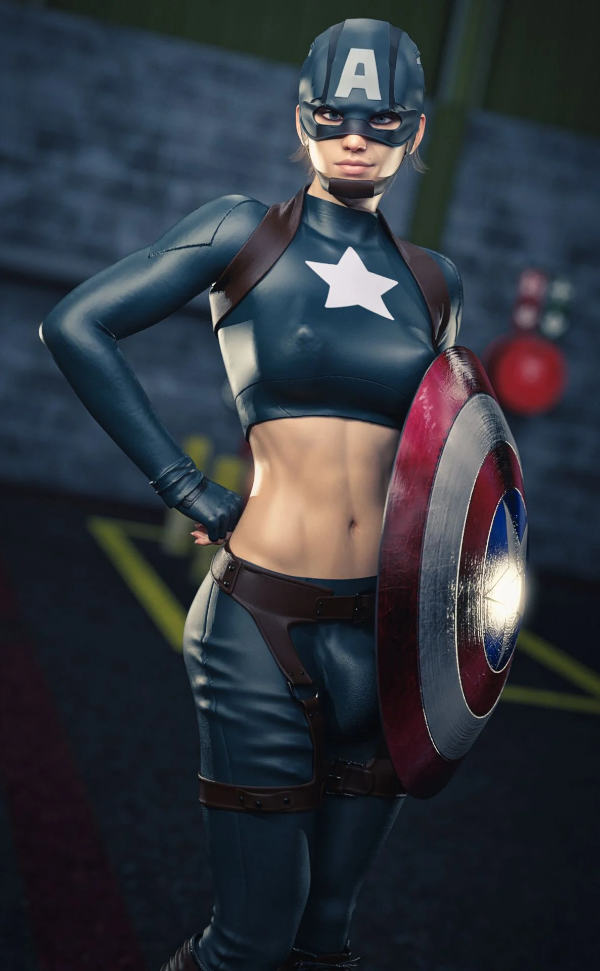 Artworks and Misc. Content [Forged3DX] Anya As Cap – page 1