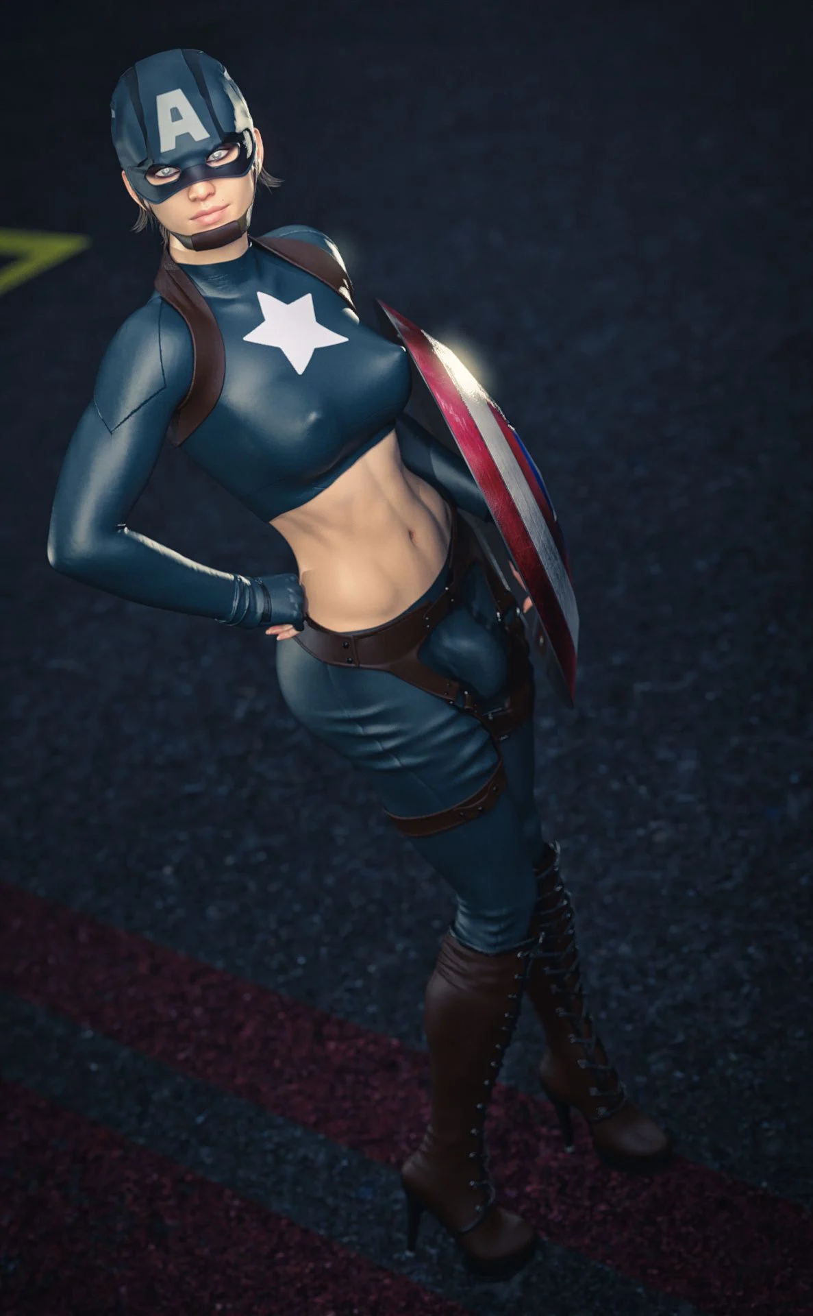 Artworks and Misc. Content [Forged3DX] Anya As Cap – page 3