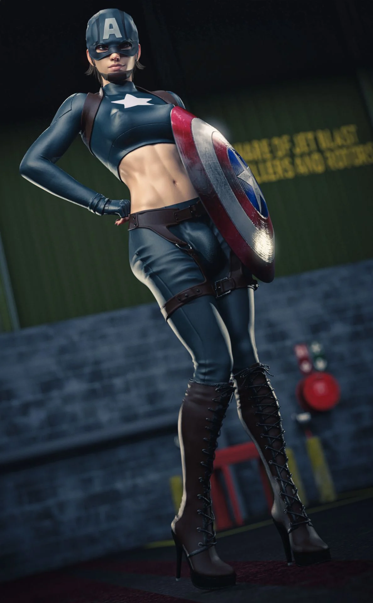 Artworks and Misc. Content [Forged3DX] Anya As Cap – page 4