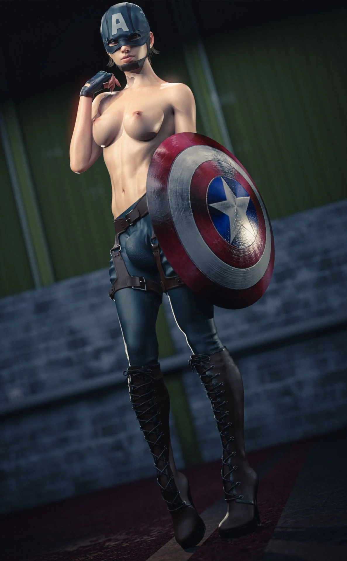 Artworks and Misc. Content [Forged3DX] Anya As Cap – page 8