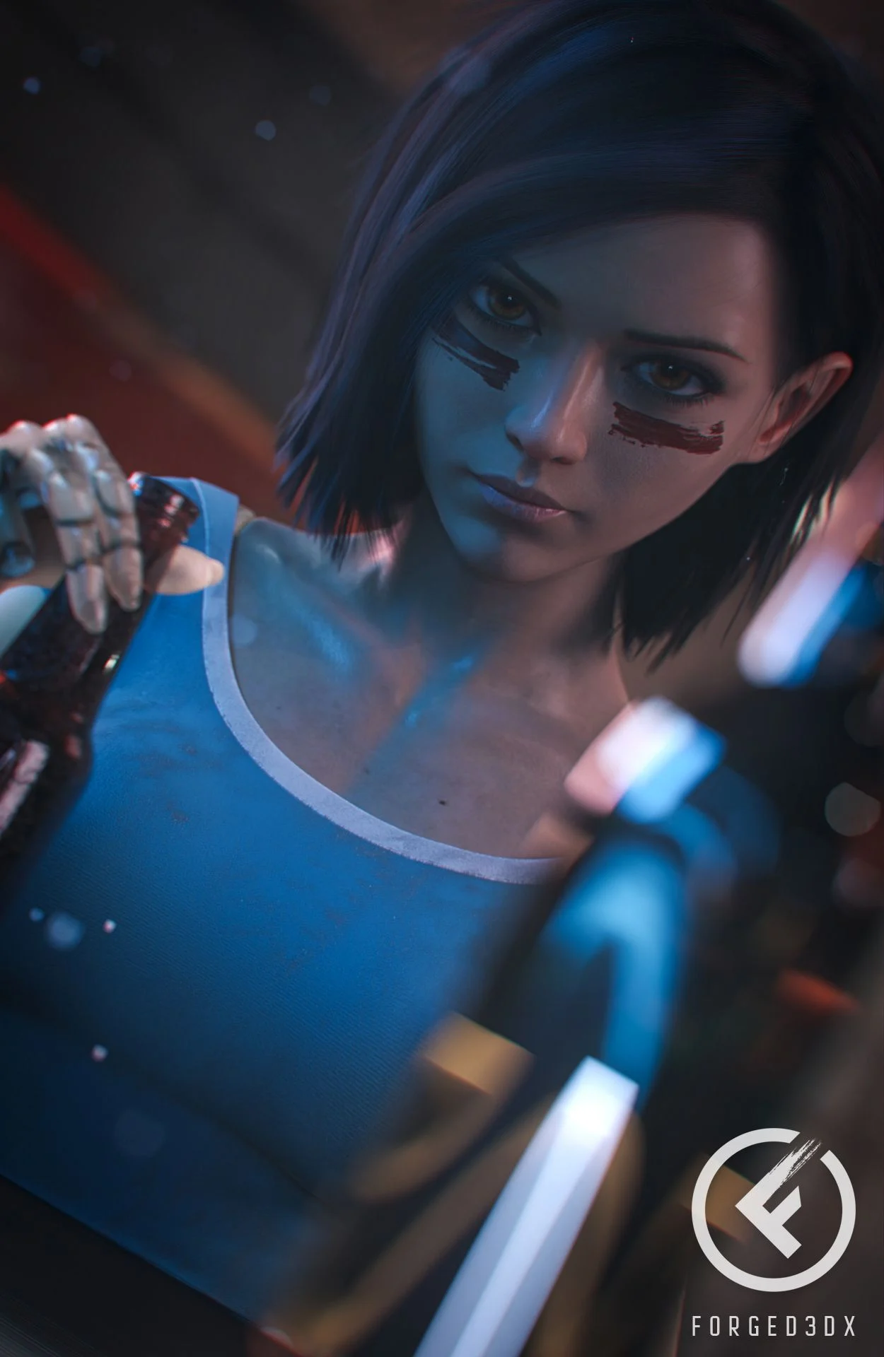 Artworks and Misc. Content [Forged3DX] Alita Sex Angel – page 3
