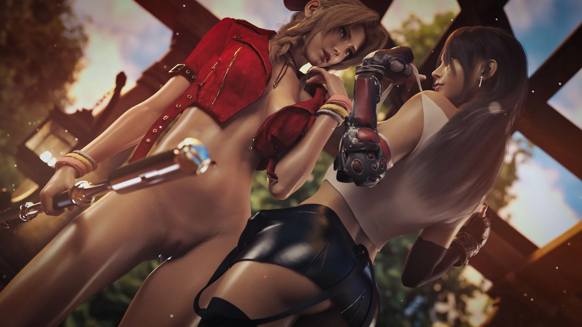 Artworks and Misc. Content [Forged3DX] Tifa And Aerith – page 1