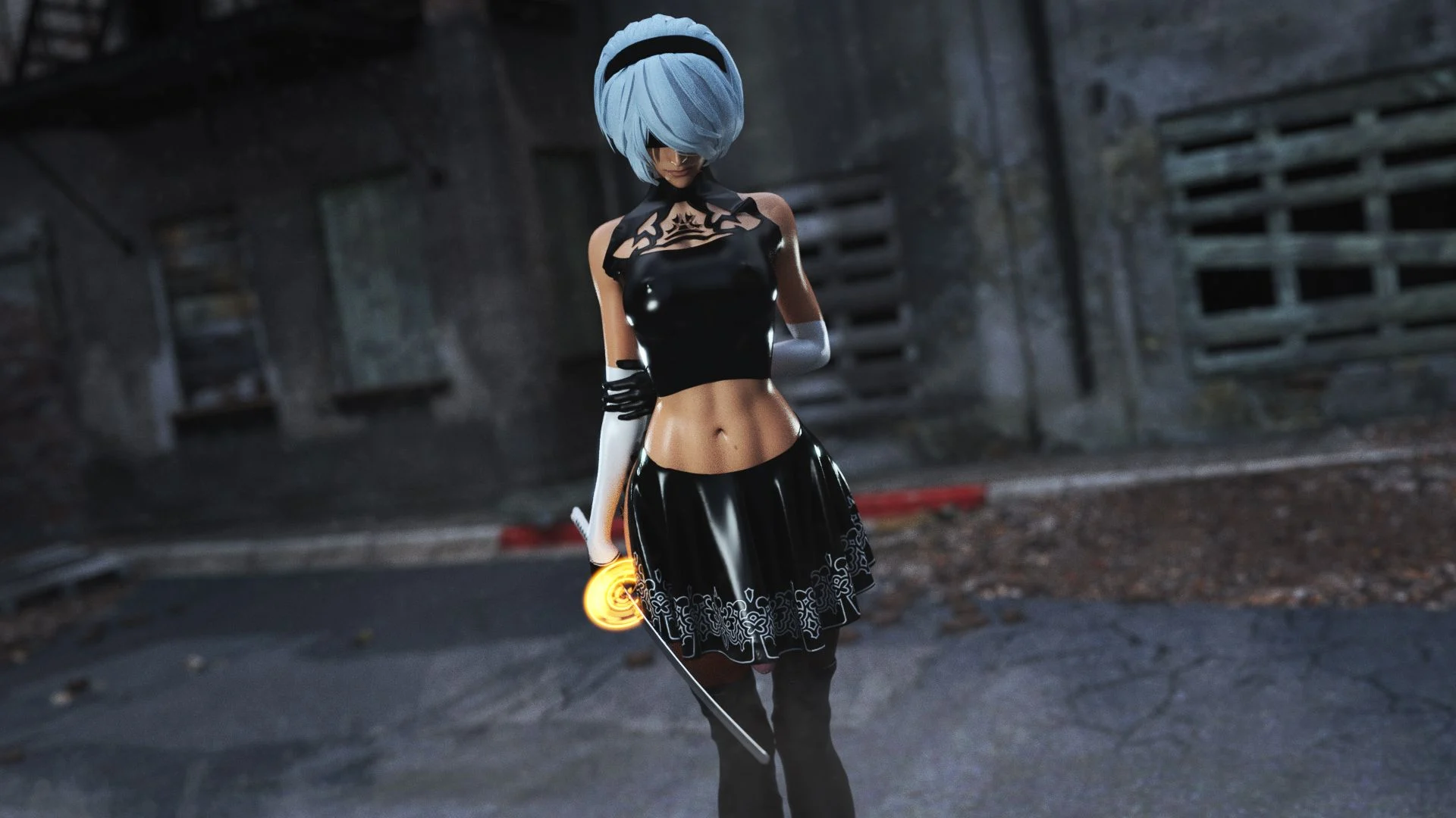 Artworks and Misc. Content [Forged3DX] 2B In The Street – page 1