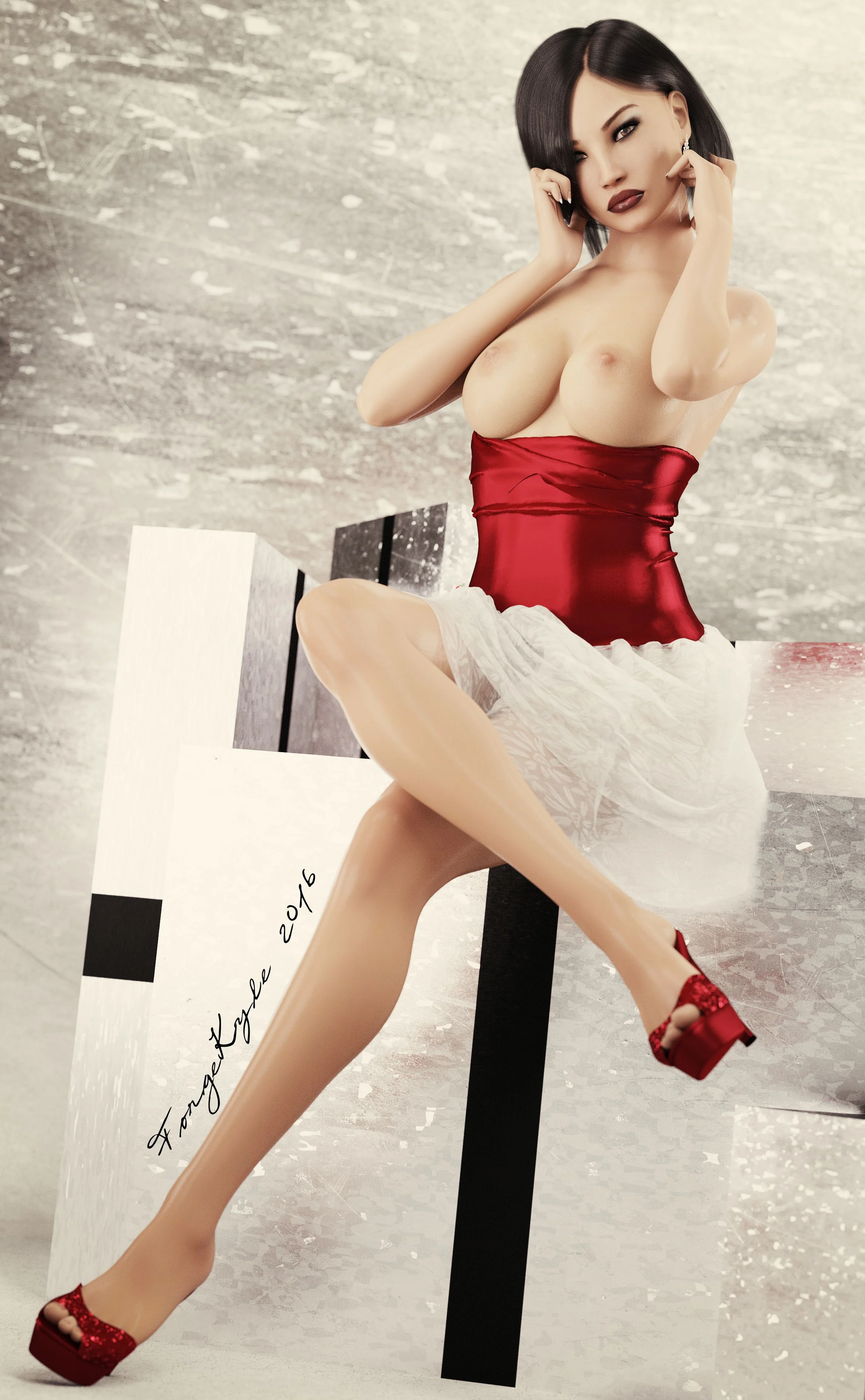 Artworks and Misc. Content [Forged3DX] Megan Christmas – page 2