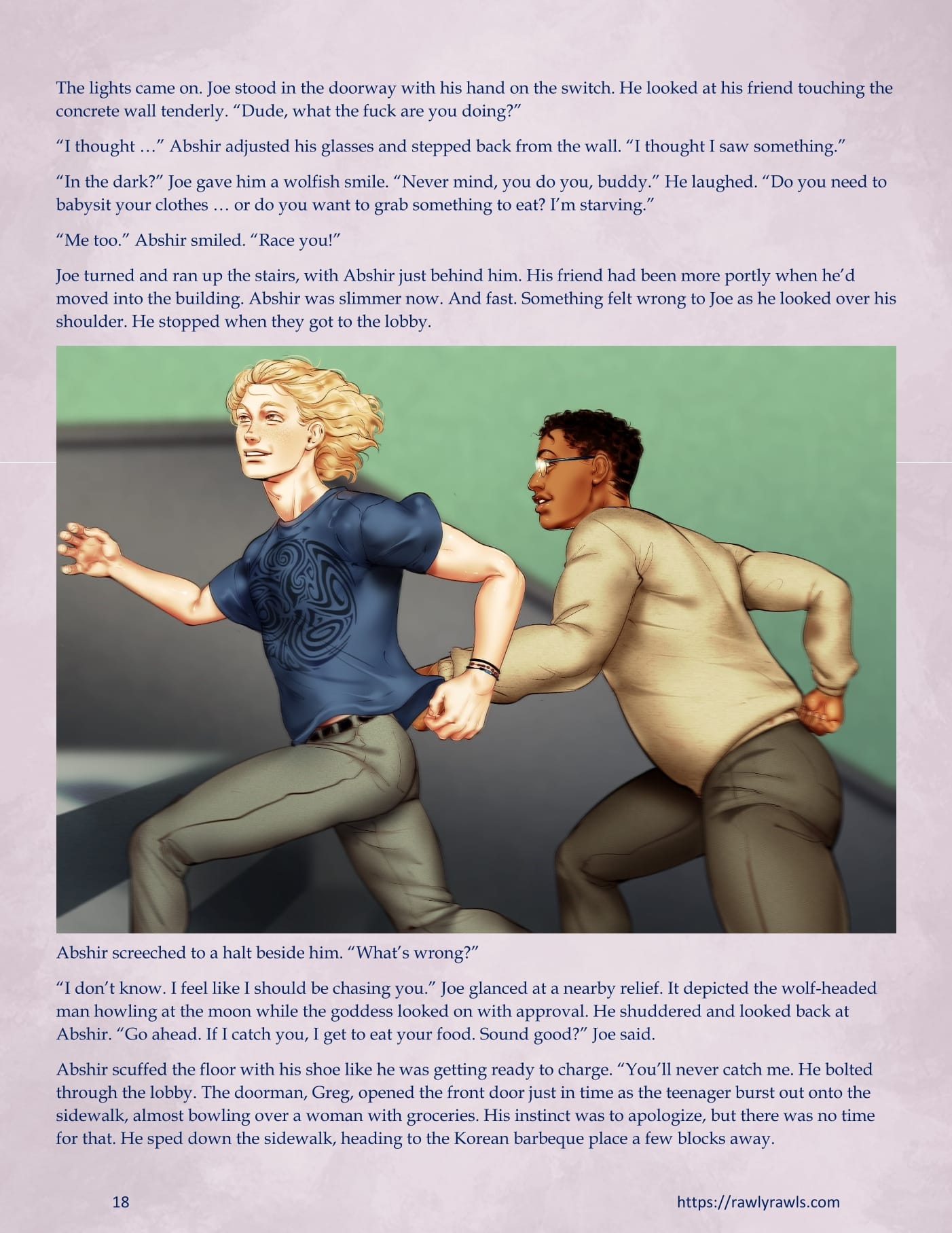 3838 Walnut Street [RawlyRawls , SatanicFruitcake] 4 . 3838 Walnut Street - Chapter 4 [RawlyRawls , SatanicFruitcake] – page 18