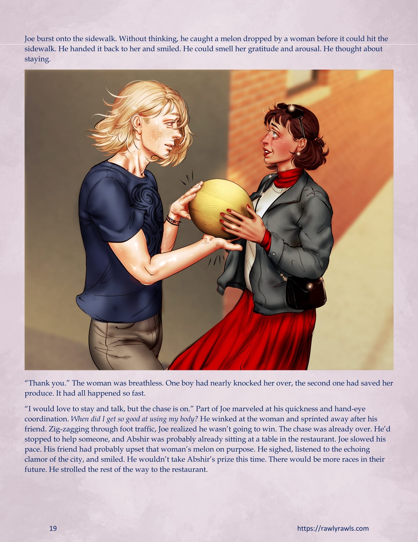 3838 Walnut Street [RawlyRawls , SatanicFruitcake] 4 . 3838 Walnut Street - Chapter 4 [RawlyRawls , SatanicFruitcake] – page 19