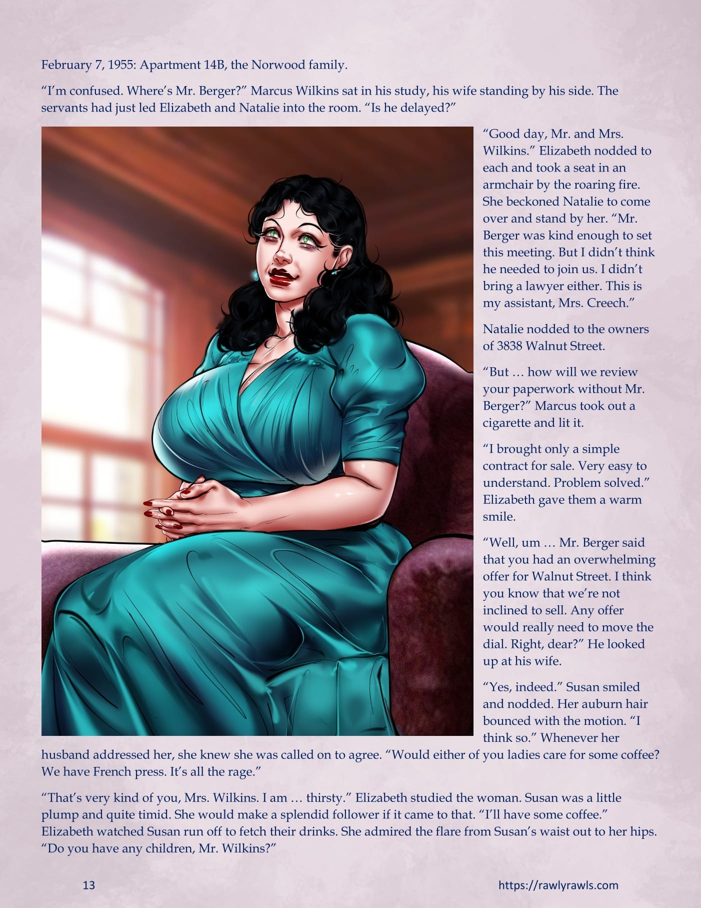 3838 Walnut Street [RawlyRawls , SatanicFruitcake] 13 . 3838 Walnut Street - Chapter 13 [RawlyRawls , SatanicFruitcake] – page 13