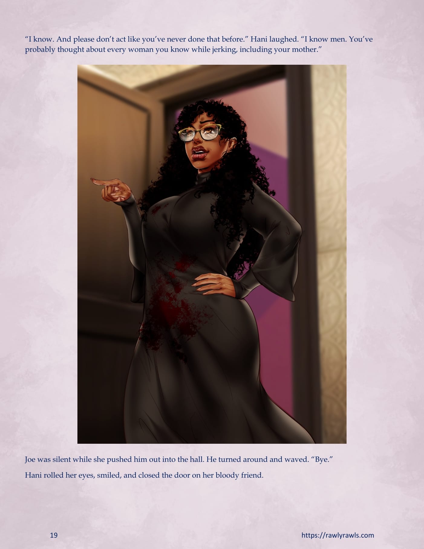 3838 Walnut Street [RawlyRawls , SatanicFruitcake] 5 . 3838 Walnut Street - Chapter 5 [RawlyRawls , SatanicFruitcake] – page 19