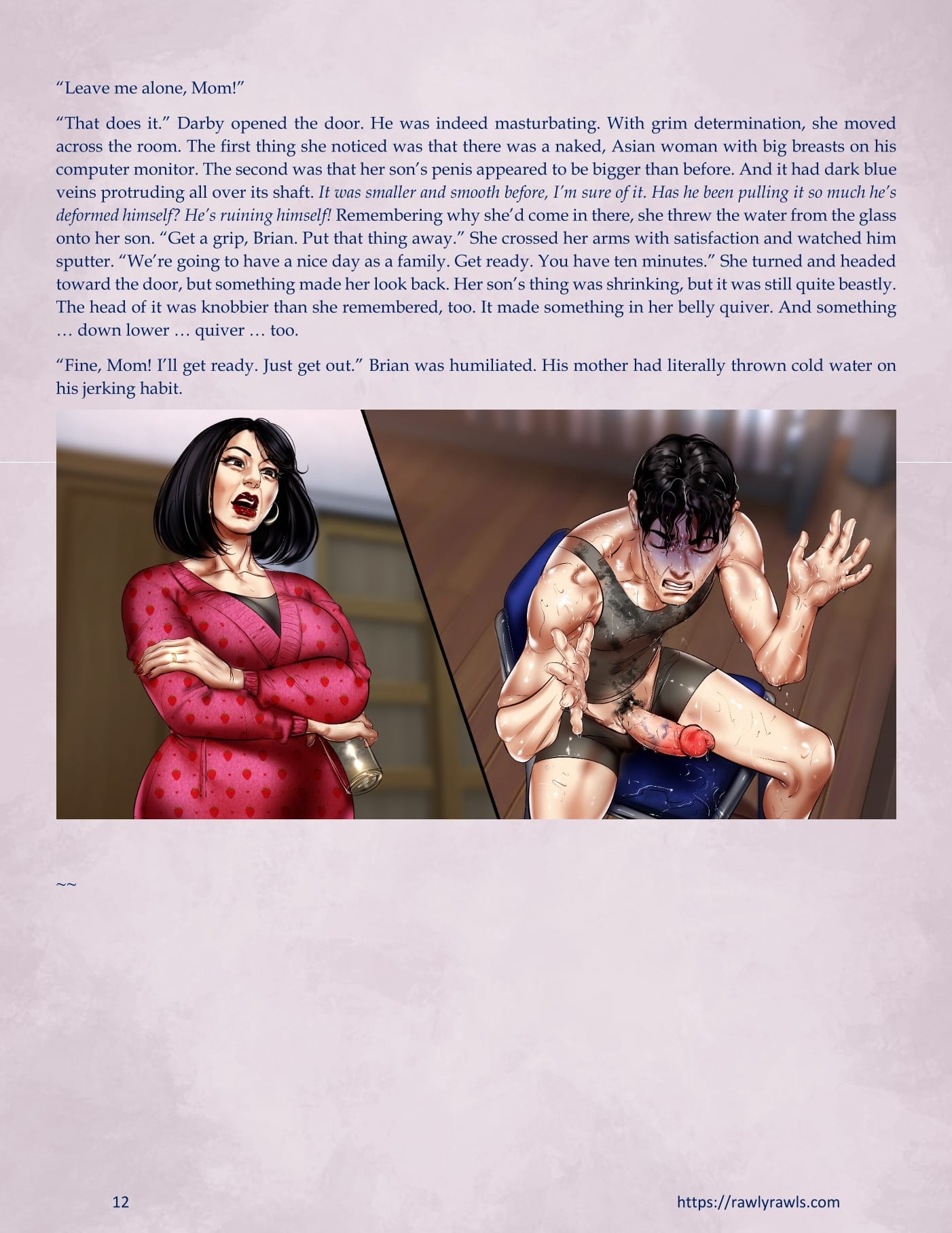 3838 Walnut Street [RawlyRawls , SatanicFruitcake] 3 . 3838 Walnut Street - Chapter 3 [RawlyRawls , SatanicFruitcake] – page 12