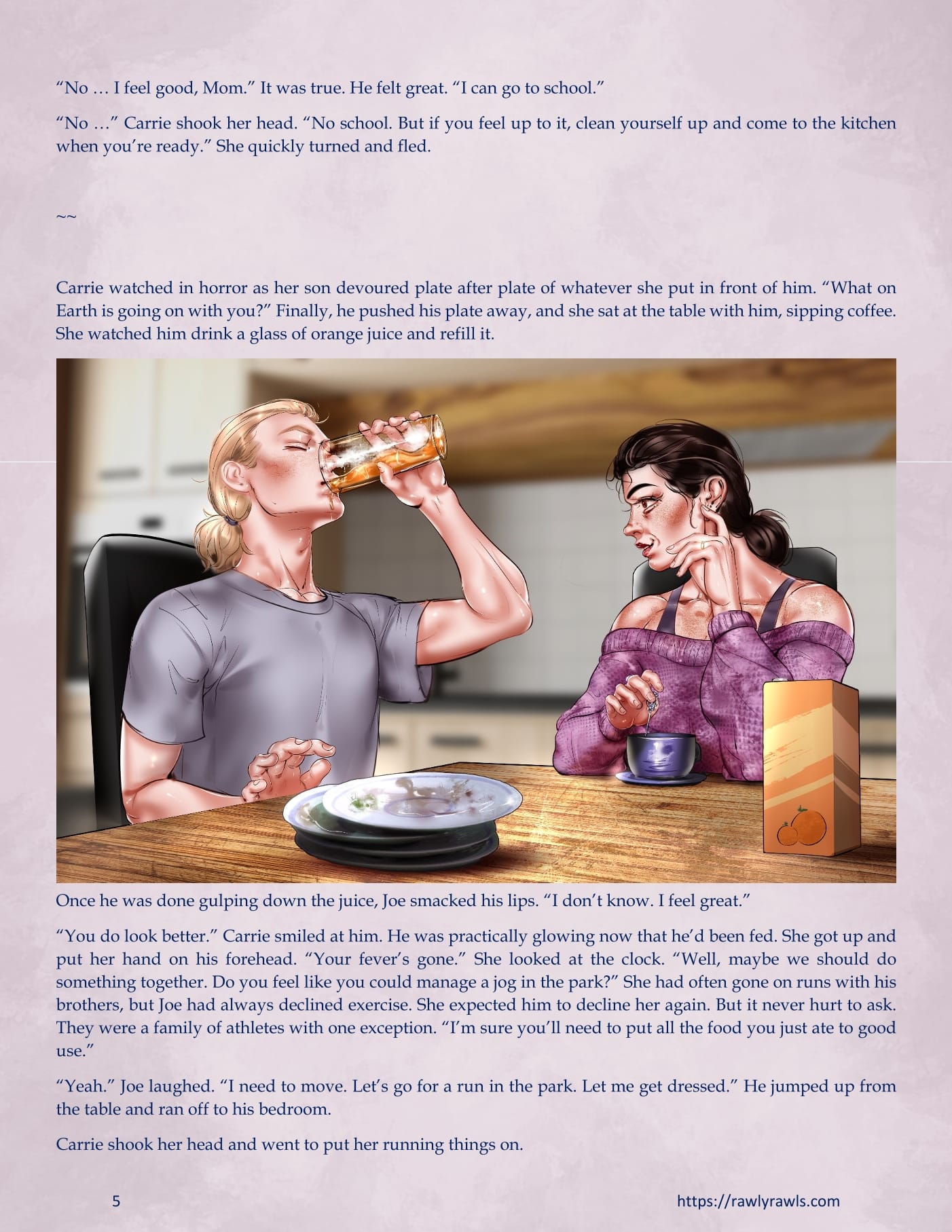 3838 Walnut Street [RawlyRawls , SatanicFruitcake] 3 . 3838 Walnut Street - Chapter 3 [RawlyRawls , SatanicFruitcake] – page 5