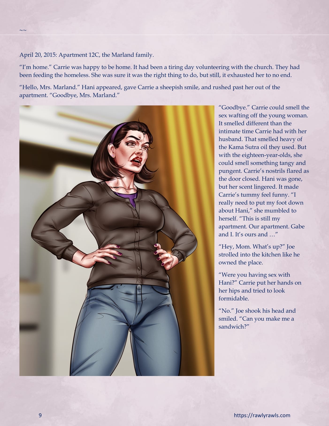 3838 Walnut Street [RawlyRawls , SatanicFruitcake] 14 . 3838 Walnut Street - Chapter 14 [RawlyRawls , SatanicFruitcake] – page 9