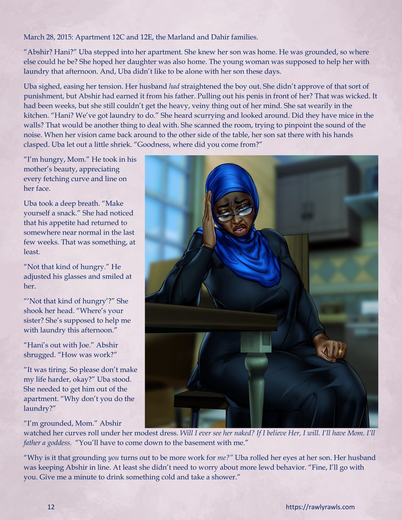 3838 Walnut Street [RawlyRawls , SatanicFruitcake] 8 . 3838 Walnut Street - Chapter 8 [RawlyRawls , SatanicFruitcake] – page 12