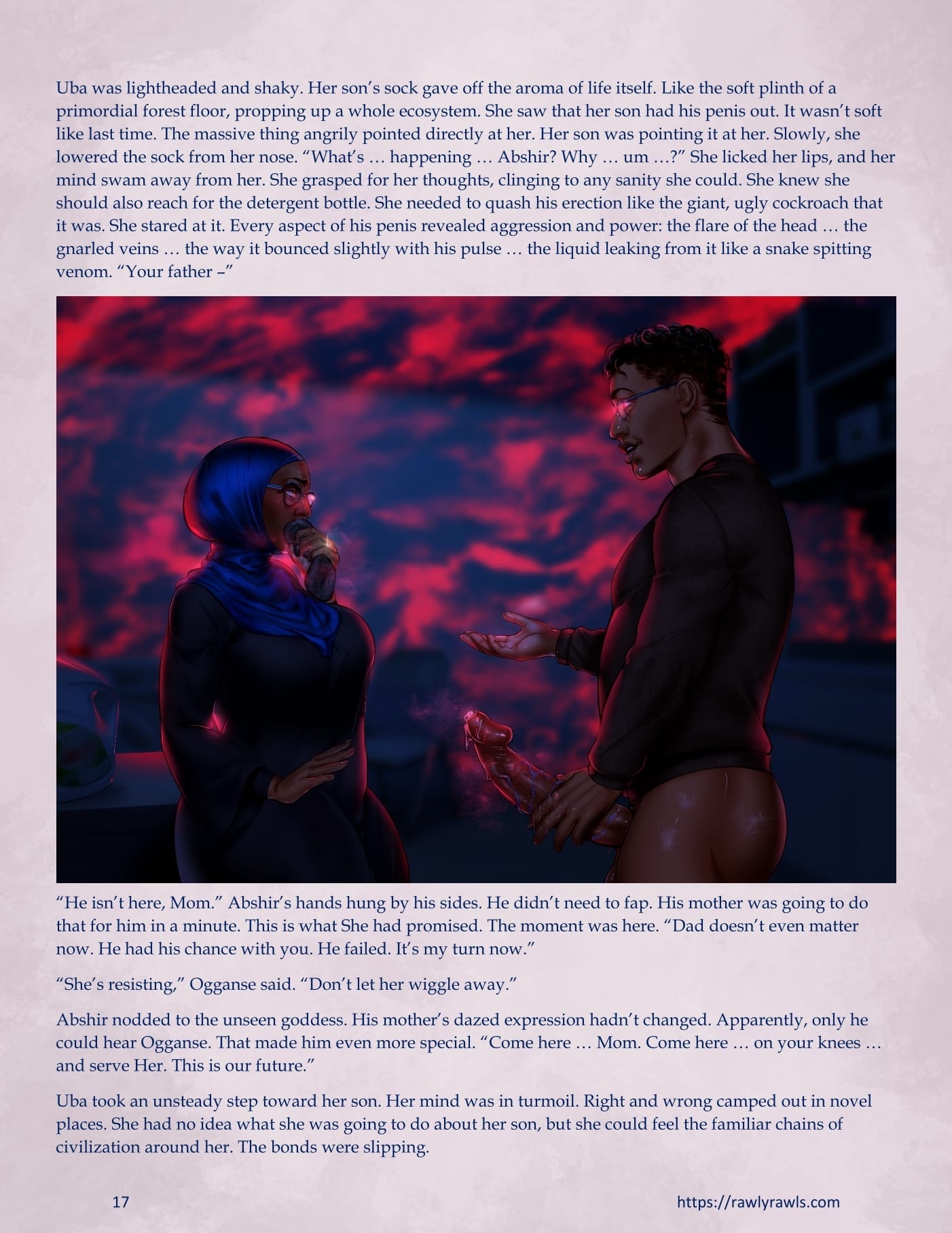 3838 Walnut Street [RawlyRawls , SatanicFruitcake] 8 . 3838 Walnut Street - Chapter 8 [RawlyRawls , SatanicFruitcake] – page 17