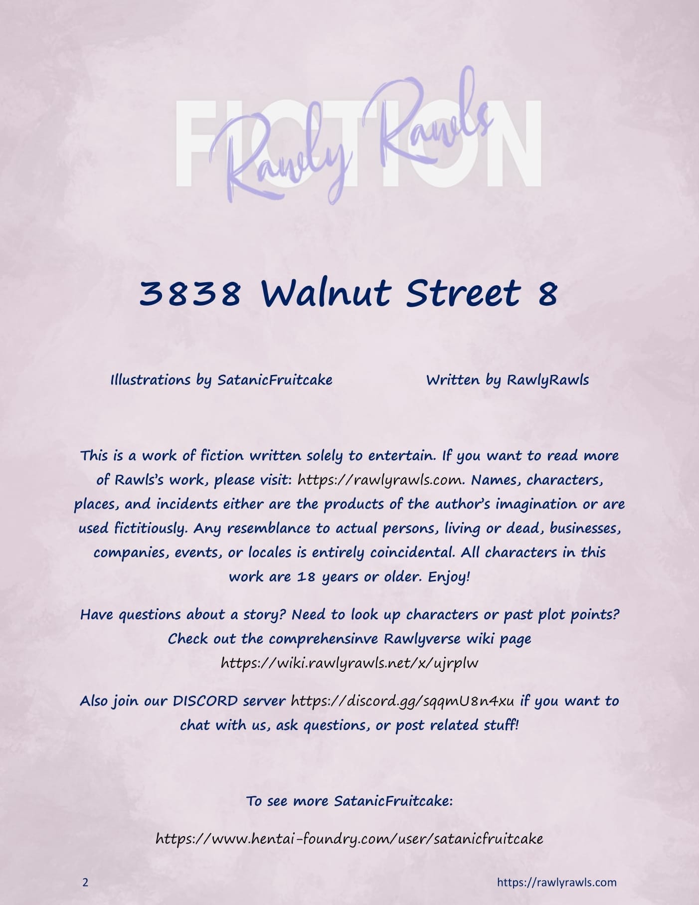 3838 Walnut Street [RawlyRawls , SatanicFruitcake] 8 . 3838 Walnut Street - Chapter 8 [RawlyRawls , SatanicFruitcake] – page 2
