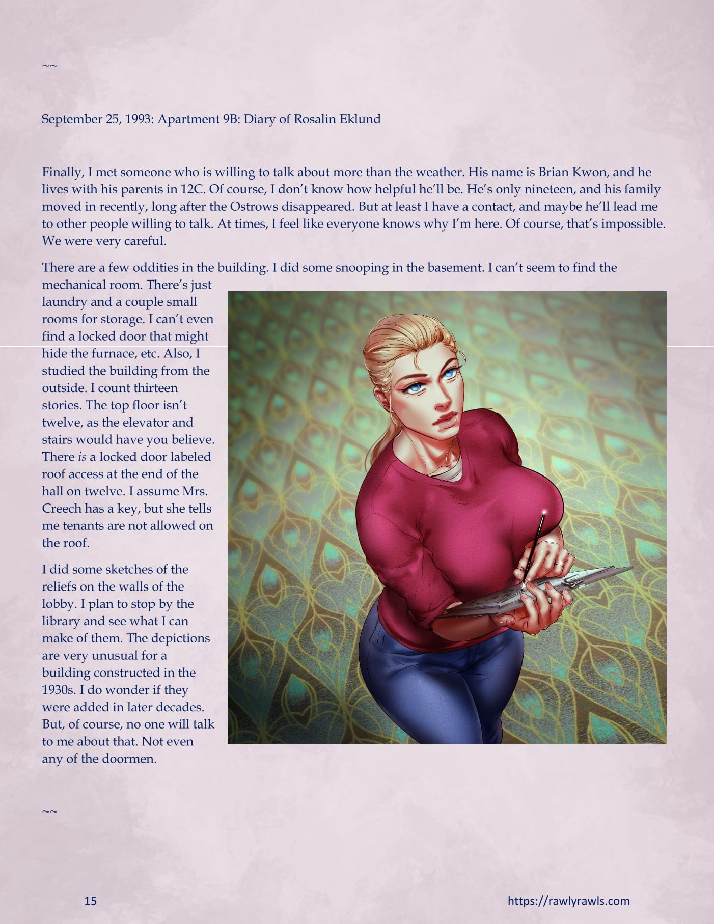3838 Walnut Street [RawlyRawls , SatanicFruitcake] 1 . 3838 Walnut Street - Chapter 1 [RawlyRawls , SatanicFruitcake] – page 15