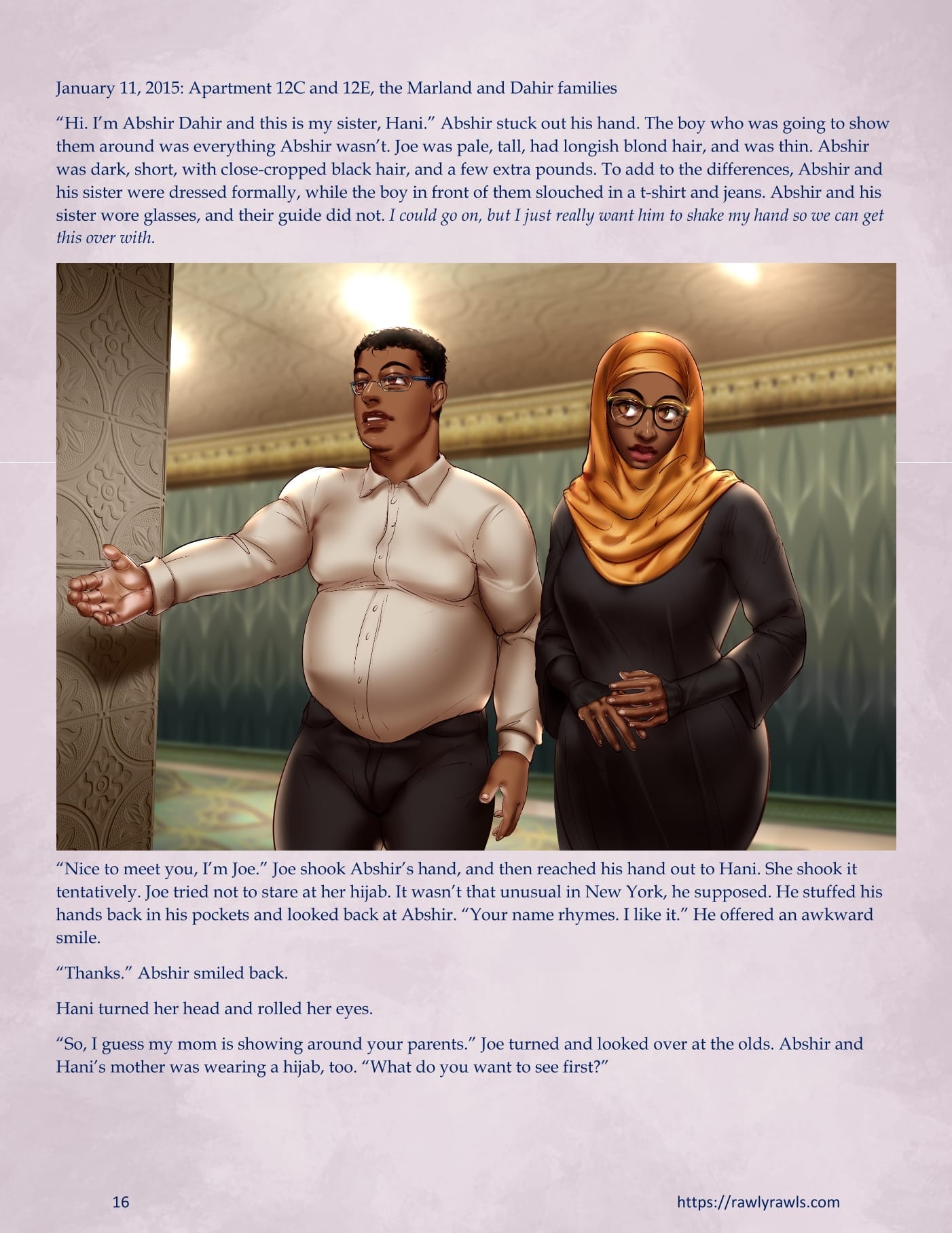3838 Walnut Street [RawlyRawls , SatanicFruitcake] 1 . 3838 Walnut Street - Chapter 1 [RawlyRawls , SatanicFruitcake] – page 16