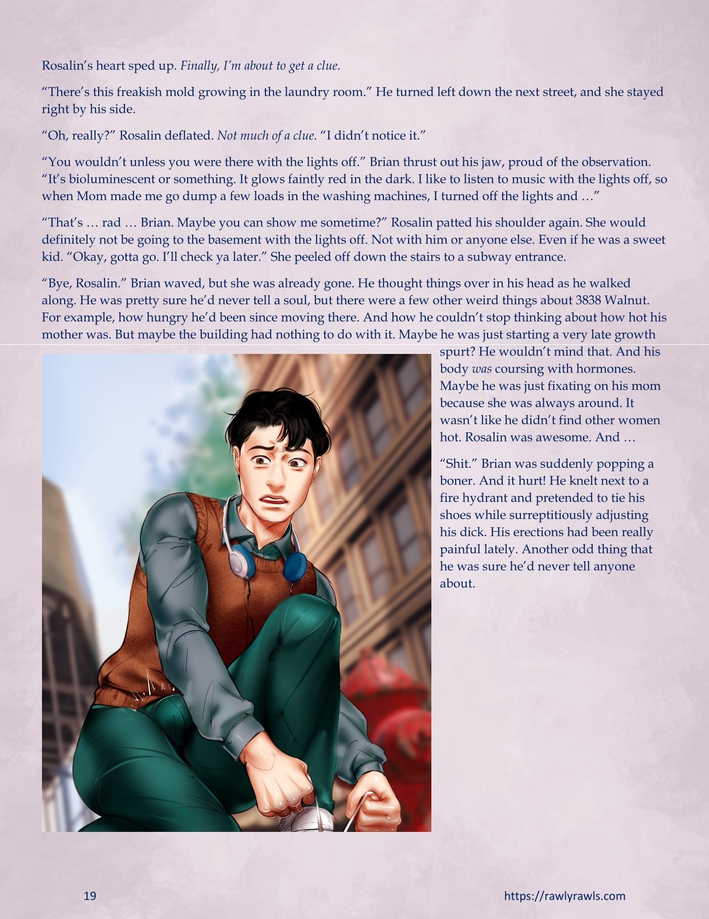 3838 Walnut Street [RawlyRawls , SatanicFruitcake] 1 . 3838 Walnut Street - Chapter 1 [RawlyRawls , SatanicFruitcake] – page 19