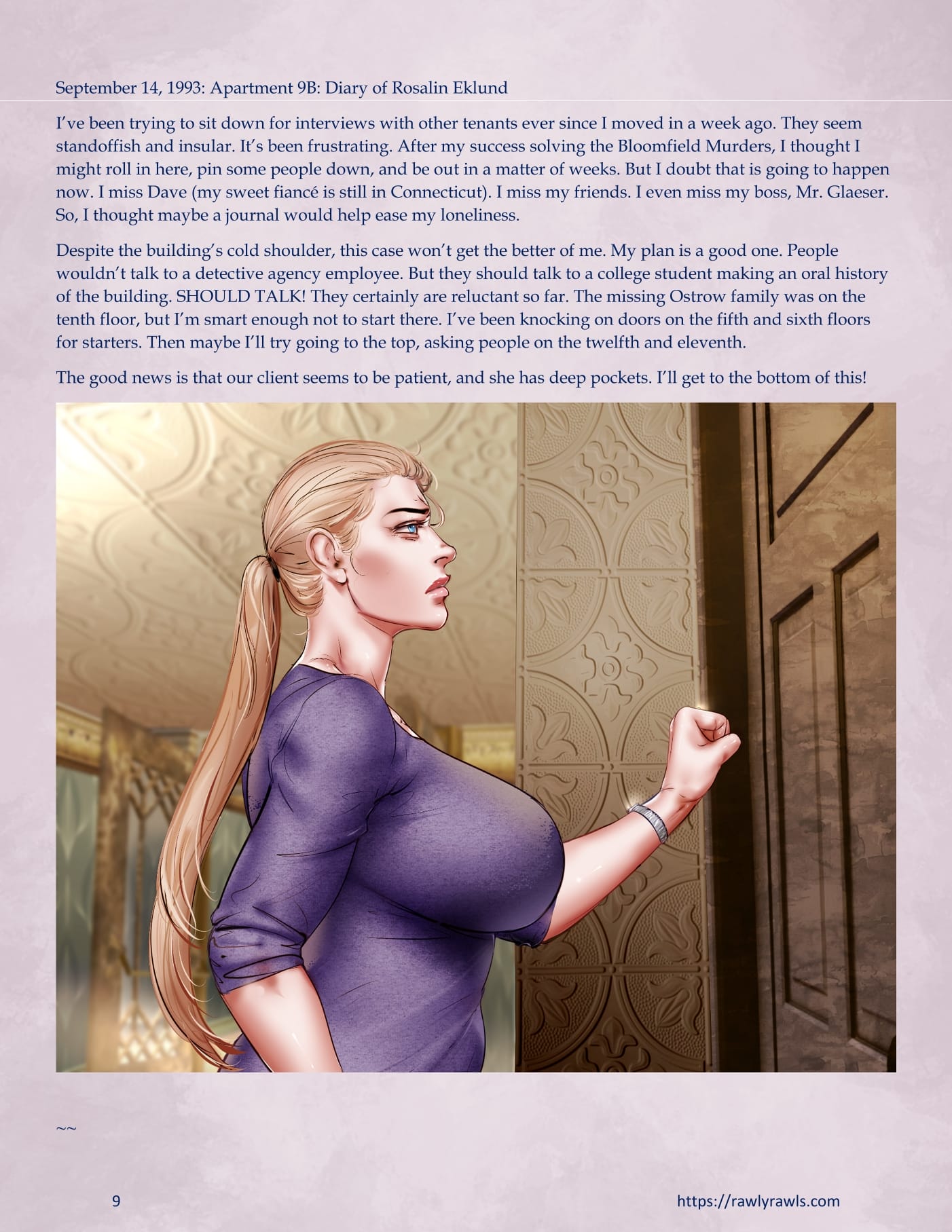 3838 Walnut Street [RawlyRawls , SatanicFruitcake] 1 . 3838 Walnut Street - Chapter 1 [RawlyRawls , SatanicFruitcake] – page 9