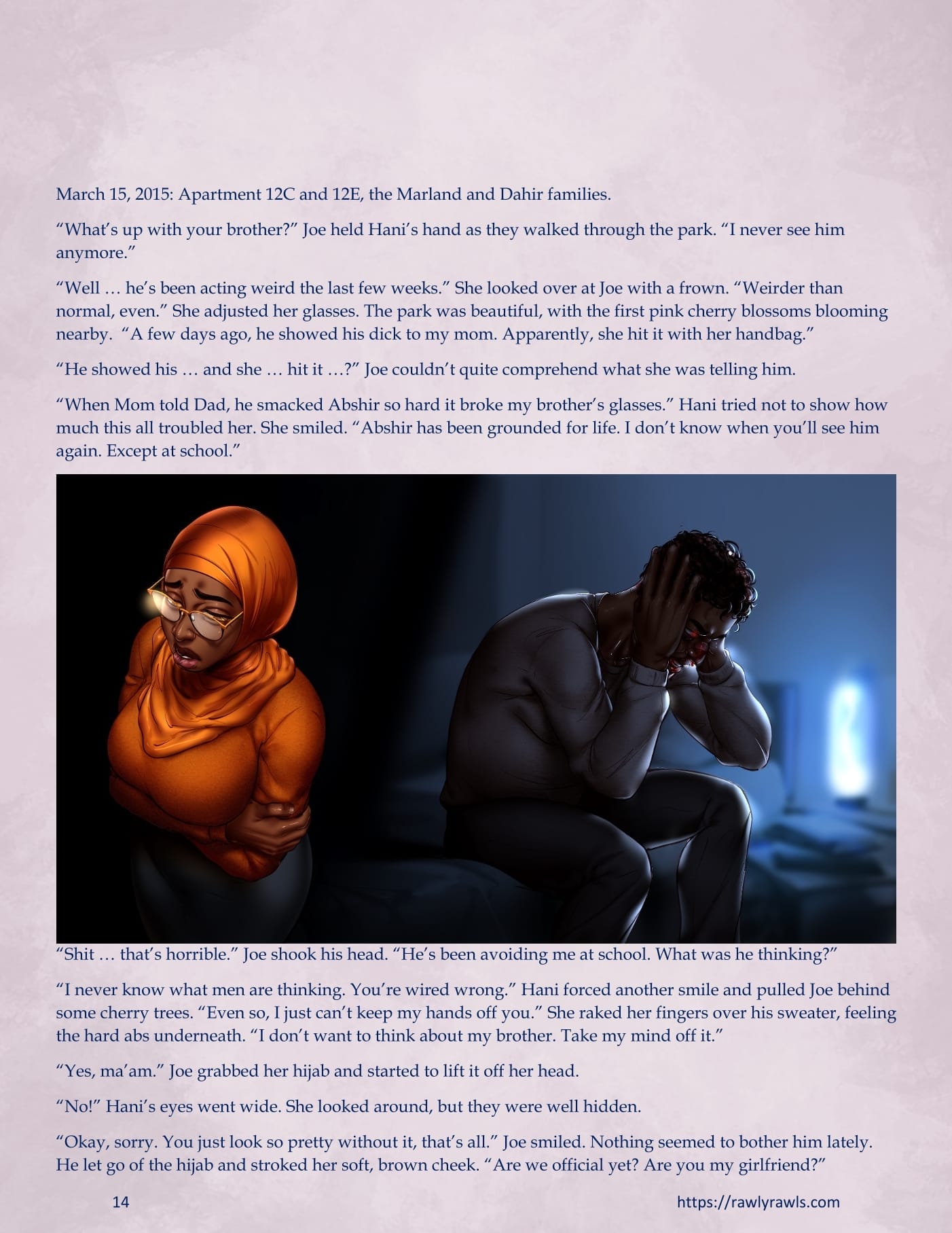 3838 Walnut Street [RawlyRawls , SatanicFruitcake] 7 . 3838 Walnut Street - Chapter 7 [RawlyRawls , SatanicFruitcake] – page 14