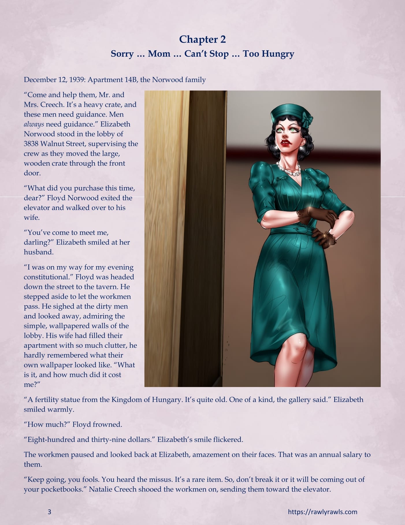 3838 Walnut Street [RawlyRawls , SatanicFruitcake] 2 . 3838 Walnut Street - Chapter 2 [RawlyRawls , SatanicFruitcake] – page 3