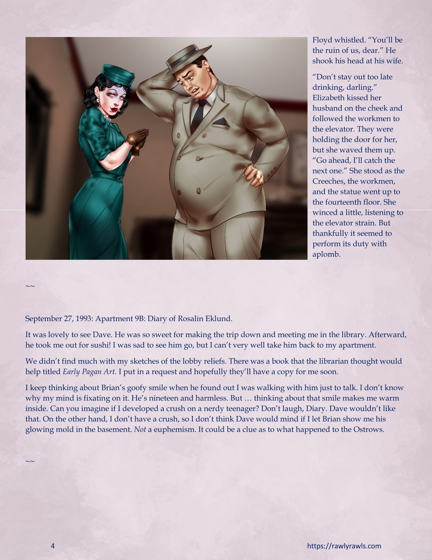 3838 Walnut Street [RawlyRawls , SatanicFruitcake] 2 . 3838 Walnut Street - Chapter 2 [RawlyRawls , SatanicFruitcake] – page 4