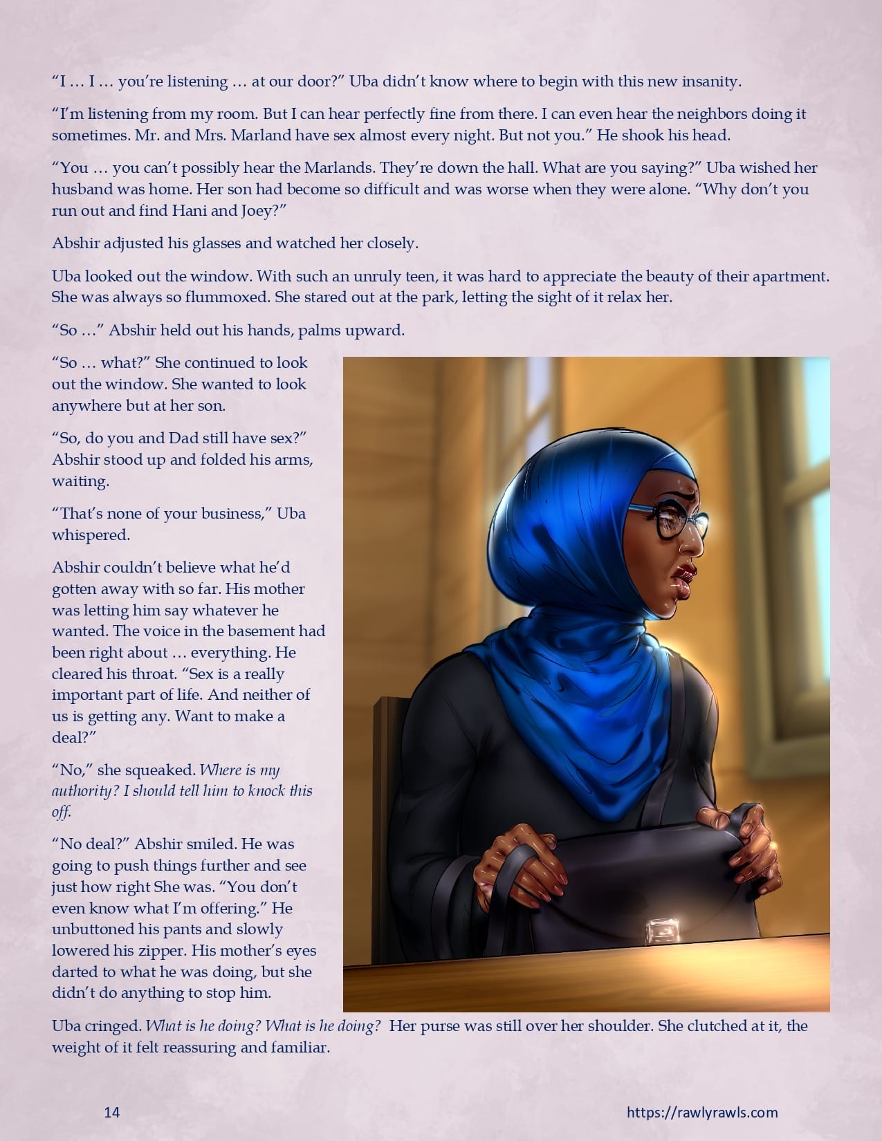 3838 Walnut Street [RawlyRawls , SatanicFruitcake] 6 . 3838 Walnut Street - Chapter 6 [RawlyRawls , SatanicFruitcake] – page 14