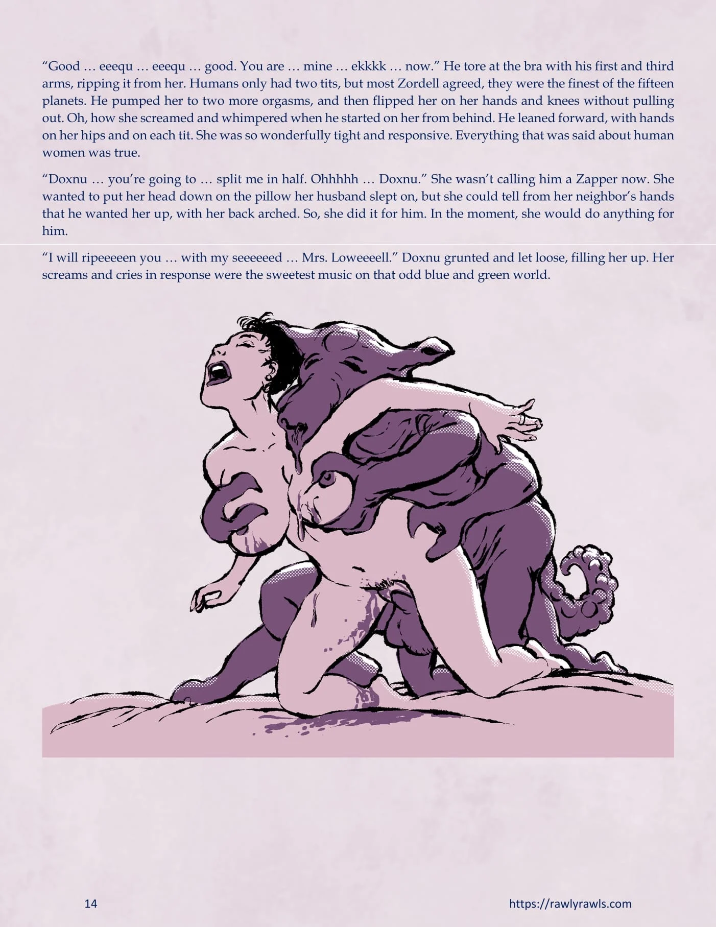 Zapped! [DixonLyrax , RawlyRawls] 1 . Zapped! - Chapter 1 [DixonLyrax , RawlyRawls] – page 14