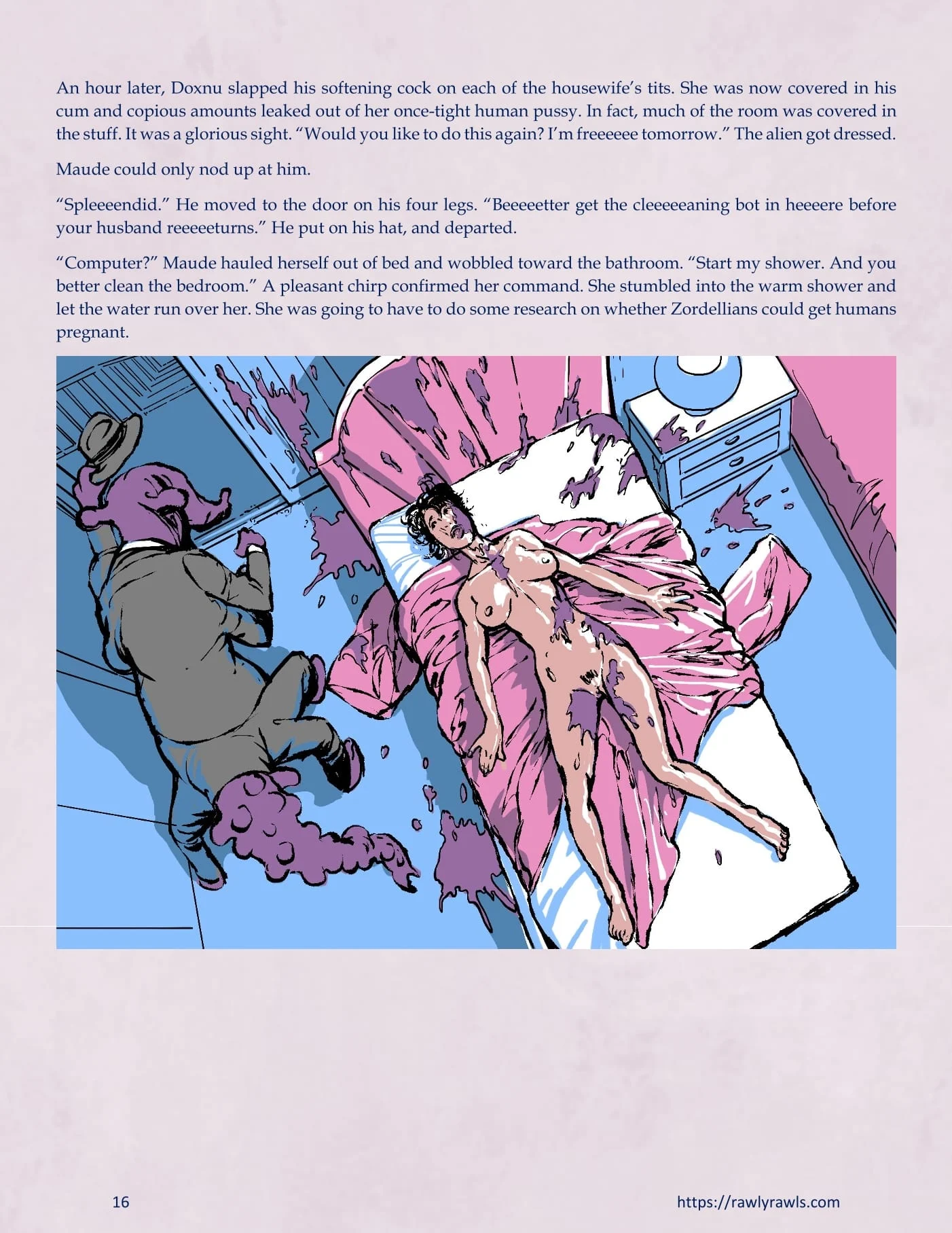 Zapped! [DixonLyrax , RawlyRawls] 1 . Zapped! - Chapter 1 [DixonLyrax , RawlyRawls] – page 16
