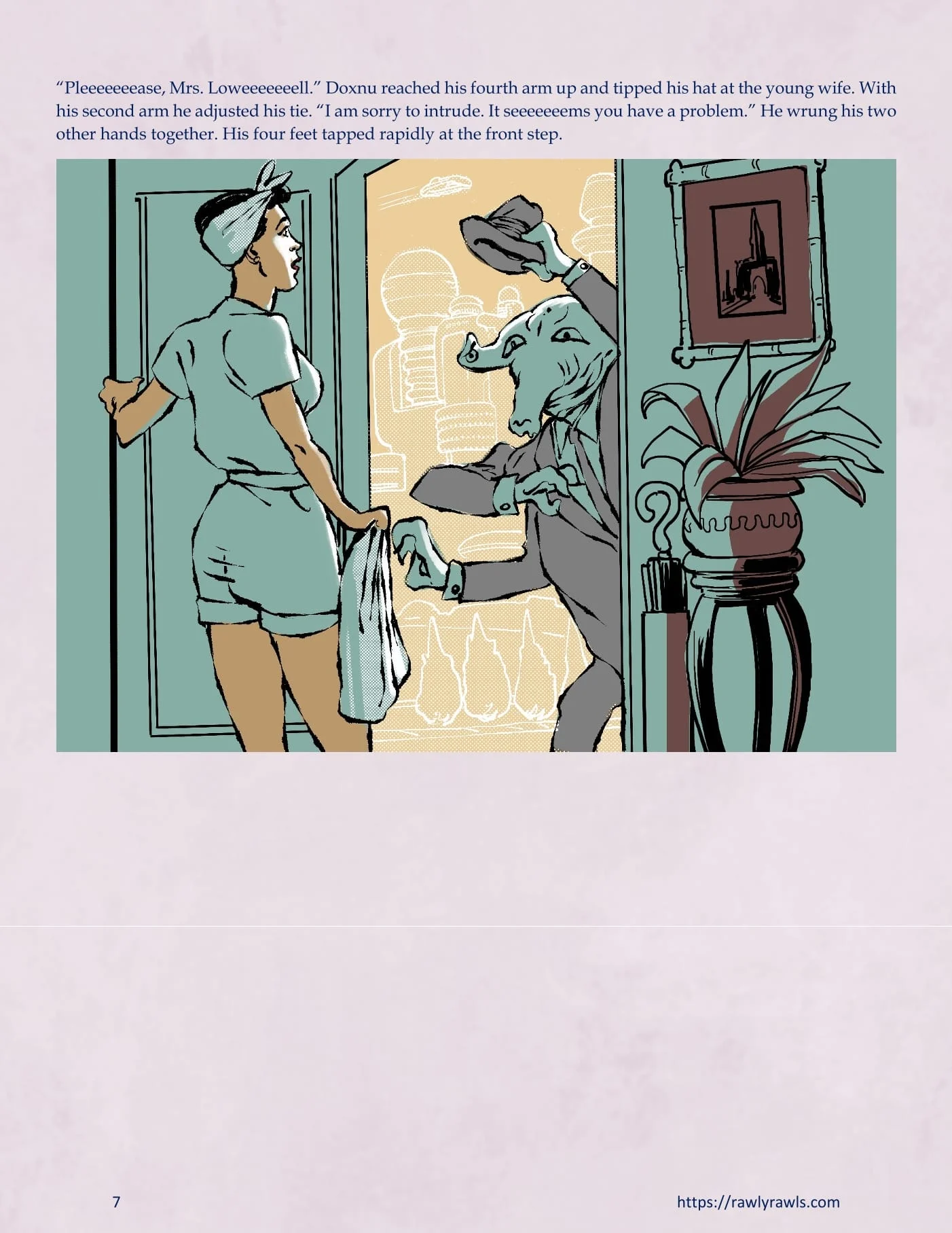 Zapped! [DixonLyrax , RawlyRawls] 1 . Zapped! - Chapter 1 [DixonLyrax , RawlyRawls] – page 7