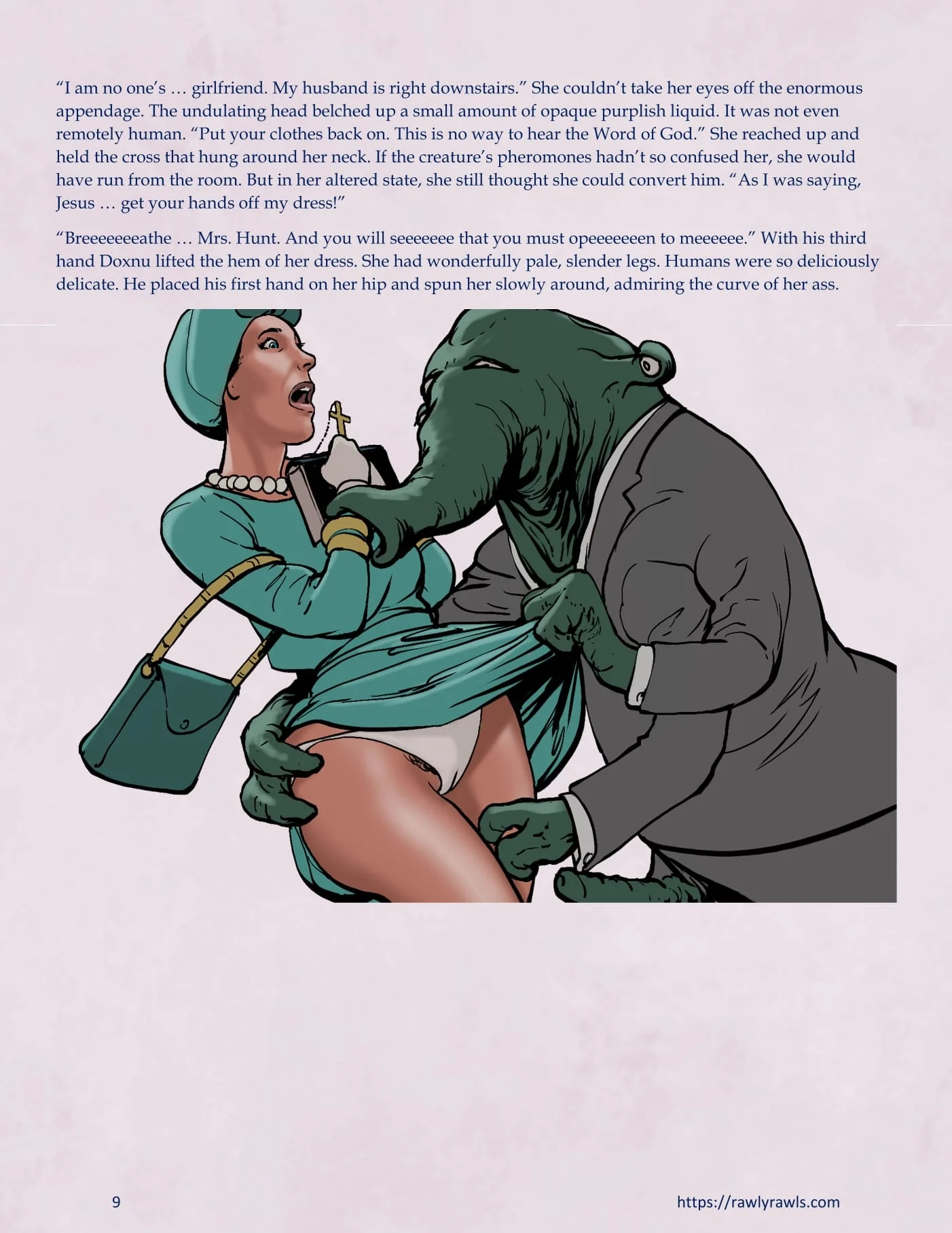 Zapped! [DixonLyrax , RawlyRawls] 2 . Zapped! - Chapter 2 [DixonLyrax , RawlyRawls] – page 9