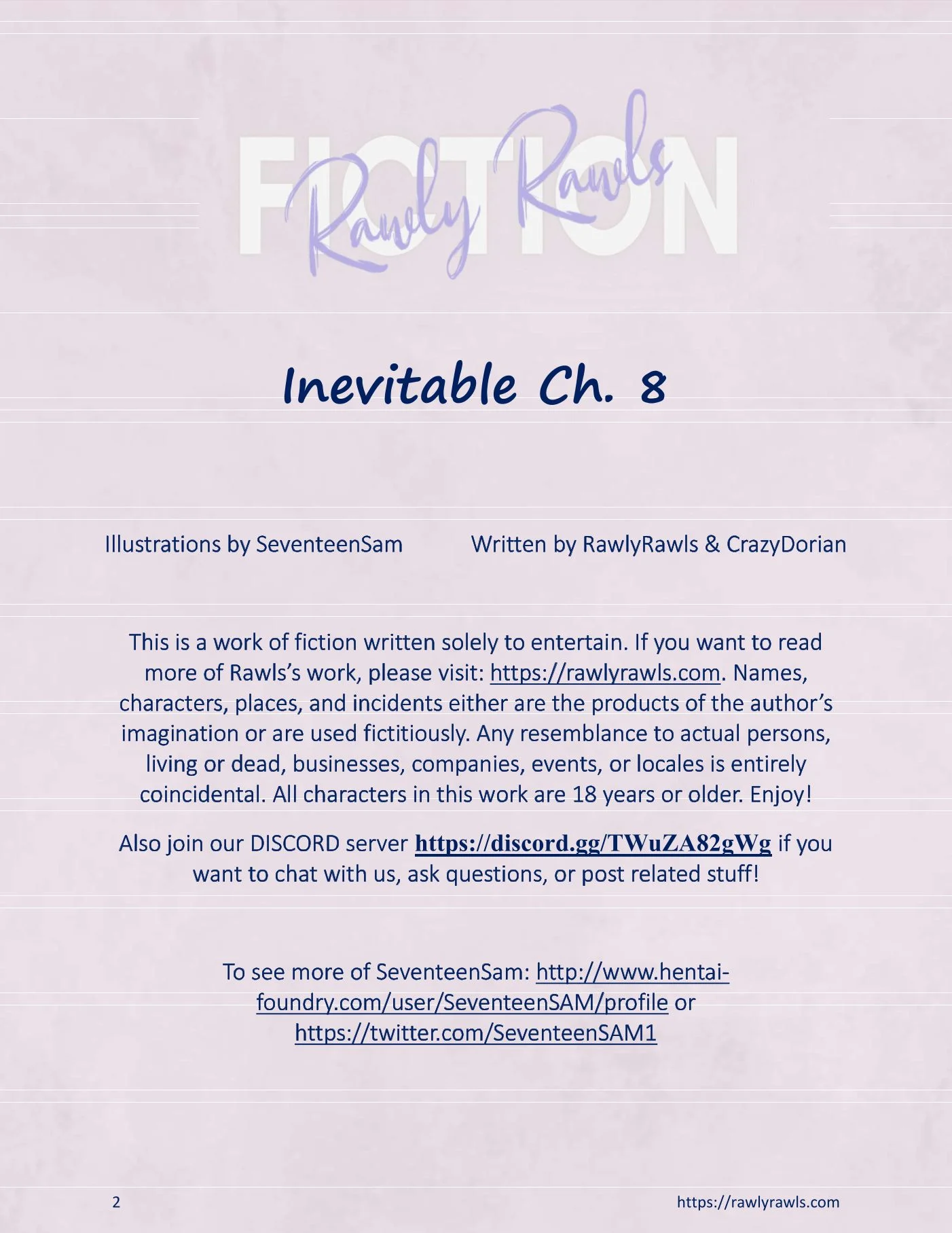 Inevitable [SeventeenSam , RawlyRawls] 8 . Inevitable - Chapter 8 [SeventeenSam , RawlyRawls] – page 2