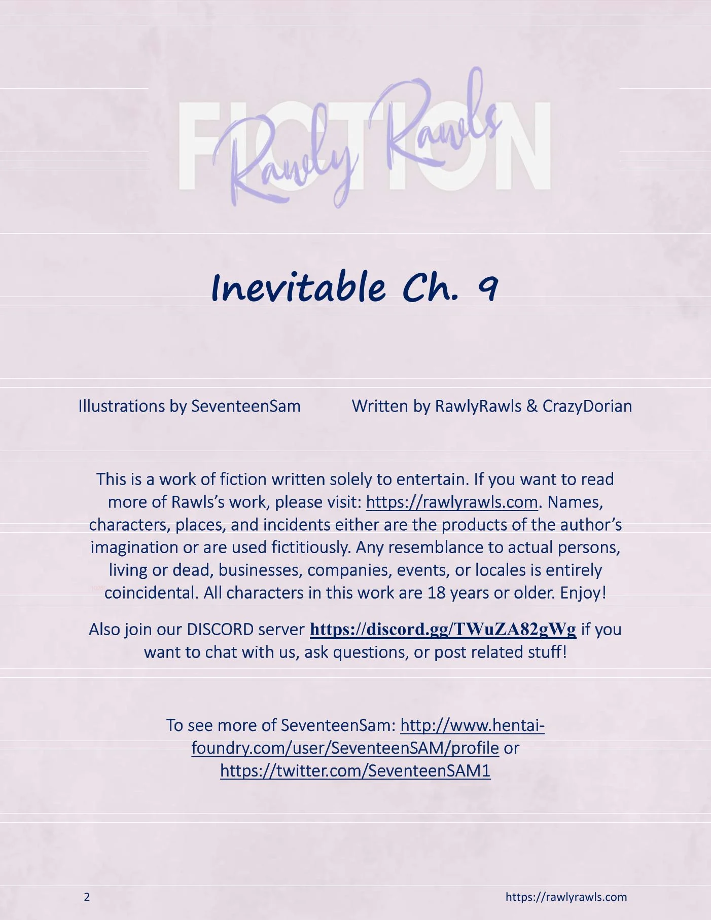 Inevitable [SeventeenSam , RawlyRawls] 9 . Inevitable - Chapter 9 [SeventeenSam , RawlyRawls] – page 2