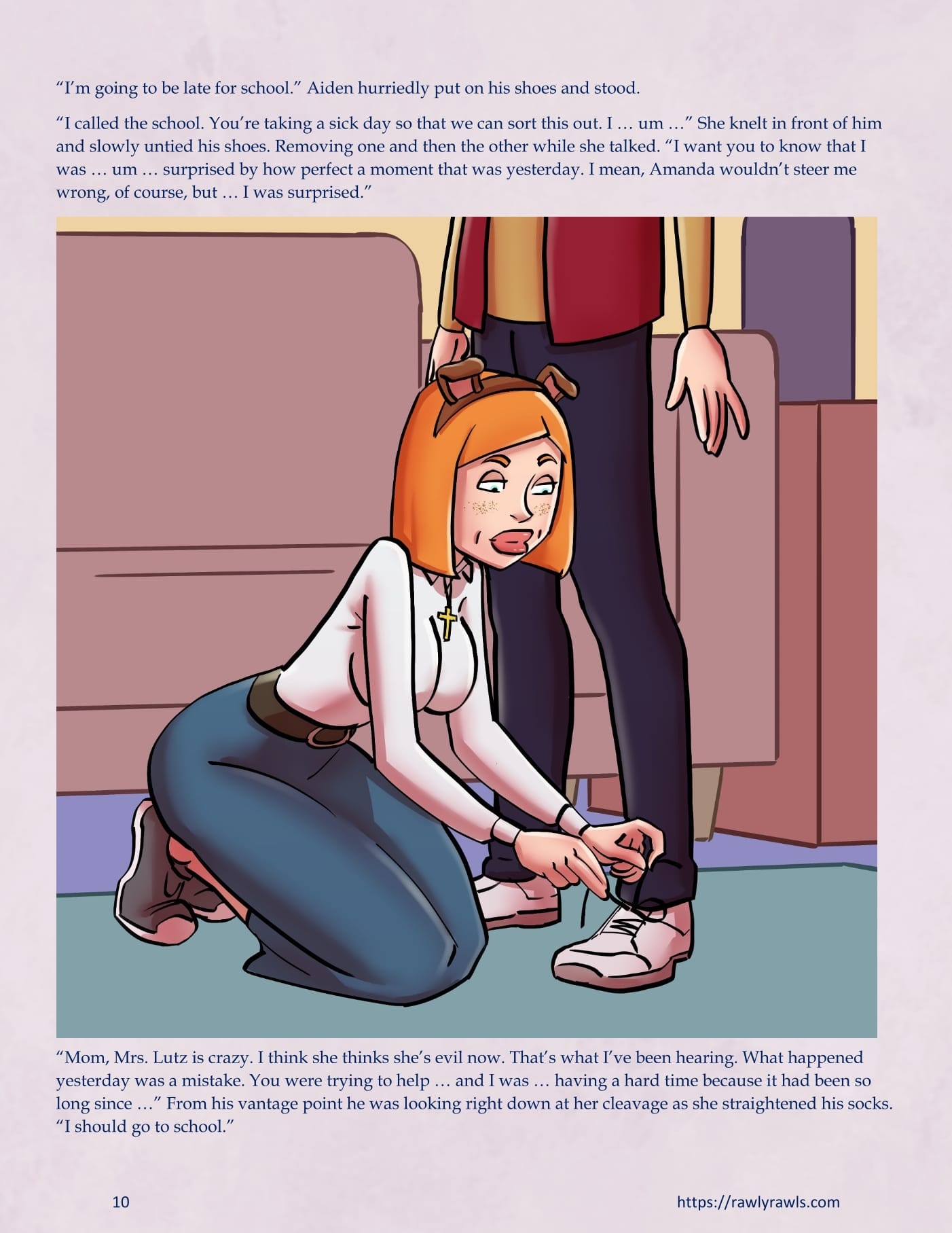 Inevitable [SeventeenSam , RawlyRawls] 24 . Inevitable - Chapter 24 [SeventeenSam , RawlyRawls] – page 10