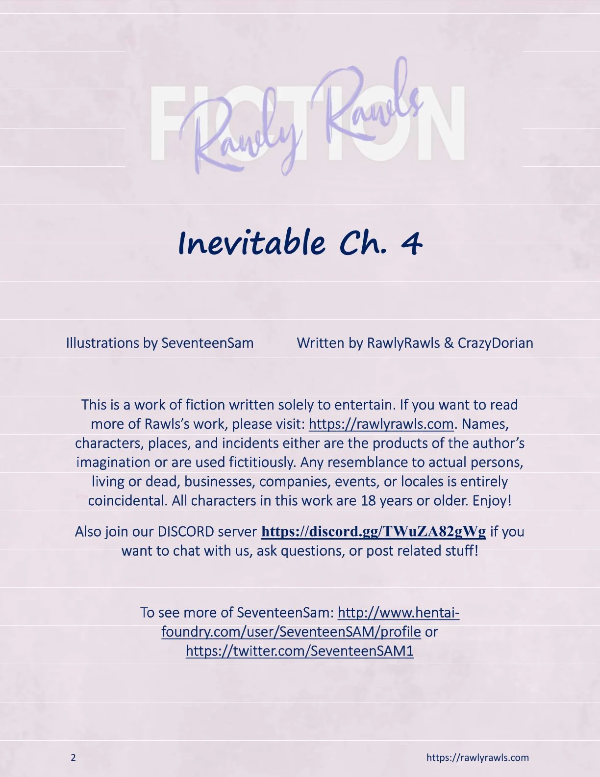 Inevitable [SeventeenSam , RawlyRawls] 4 . Inevitable - Chapter 4 [SeventeenSam , RawlyRawls] – page 2