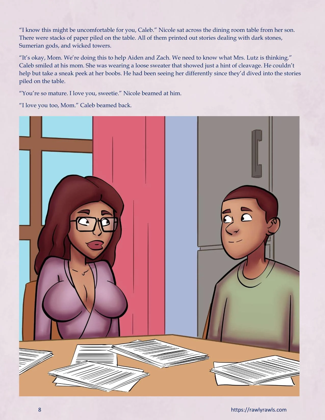 Inevitable [SeventeenSam , RawlyRawls] 11 . Inevitable - Chapter 11 [SeventeenSam , RawlyRawls] – page 8