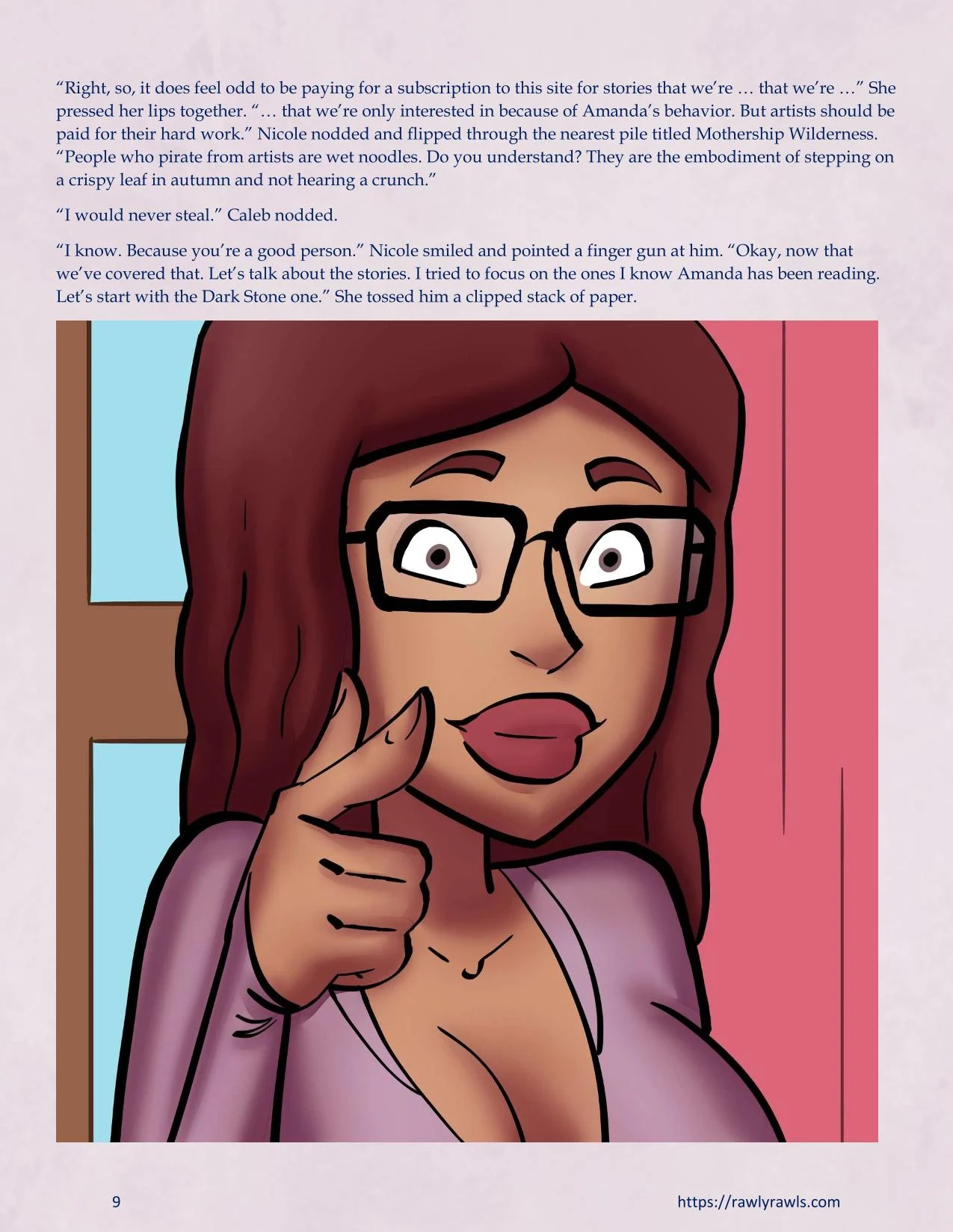 Inevitable [SeventeenSam , RawlyRawls] 11 . Inevitable - Chapter 11 [SeventeenSam , RawlyRawls] – page 9