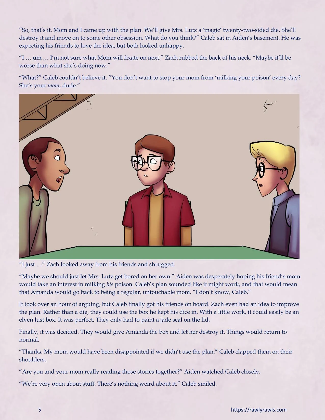 Inevitable [SeventeenSam , RawlyRawls] 12 . Inevitable - Chapter 12 [SeventeenSam , RawlyRawls] – page 5