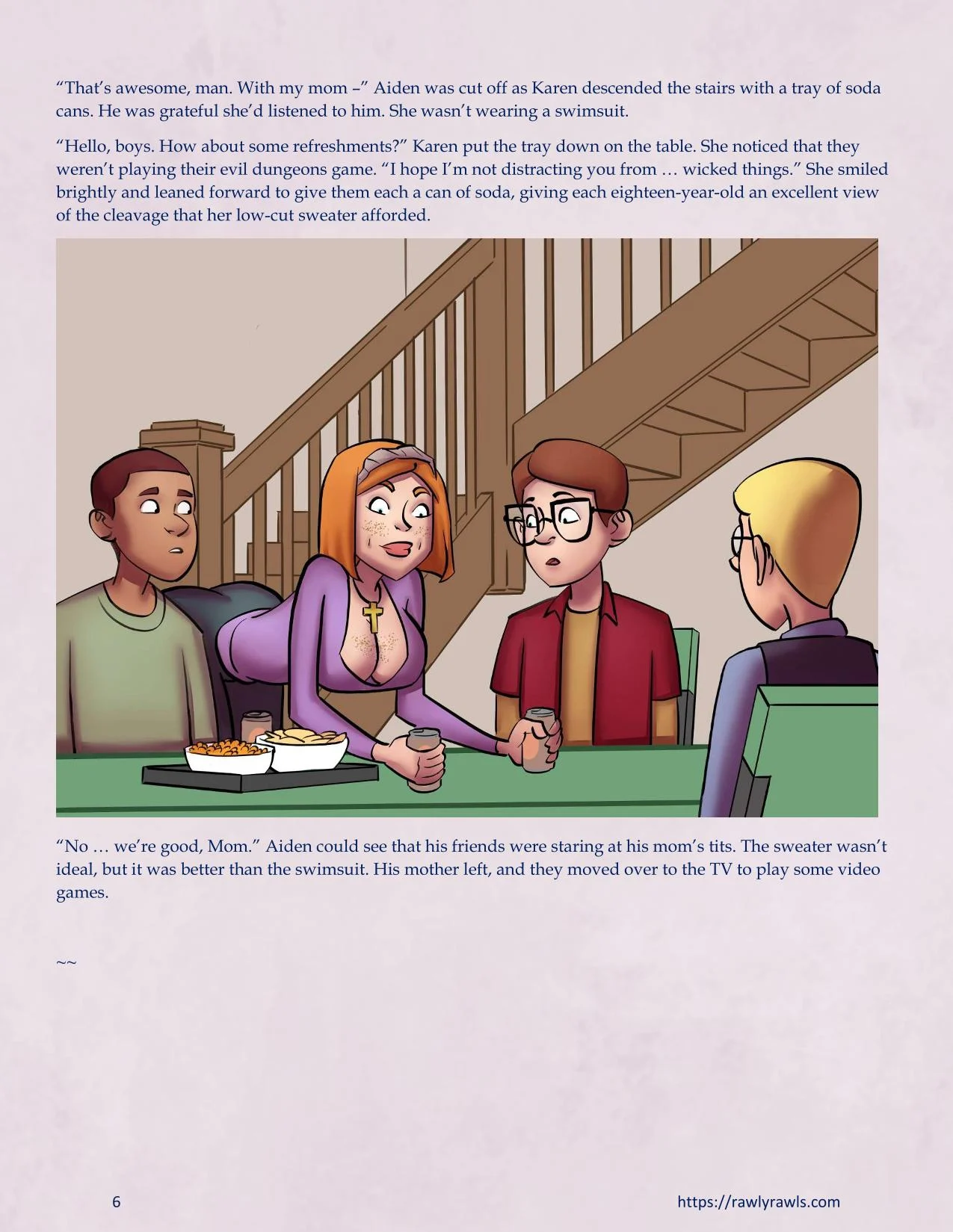Inevitable [SeventeenSam , RawlyRawls] 12 . Inevitable - Chapter 12 [SeventeenSam , RawlyRawls] – page 6