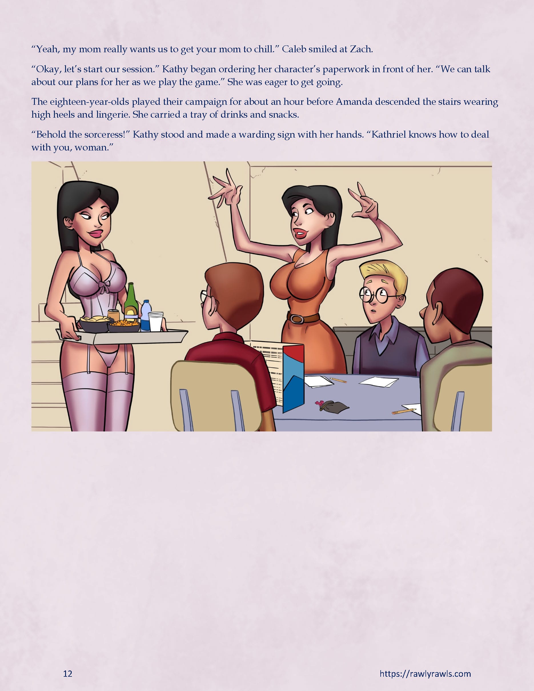 Inevitable [SeventeenSam , RawlyRawls] 18 . Inevitable - Chapter 18 [SeventeenSam , RawlyRawls] – page 12